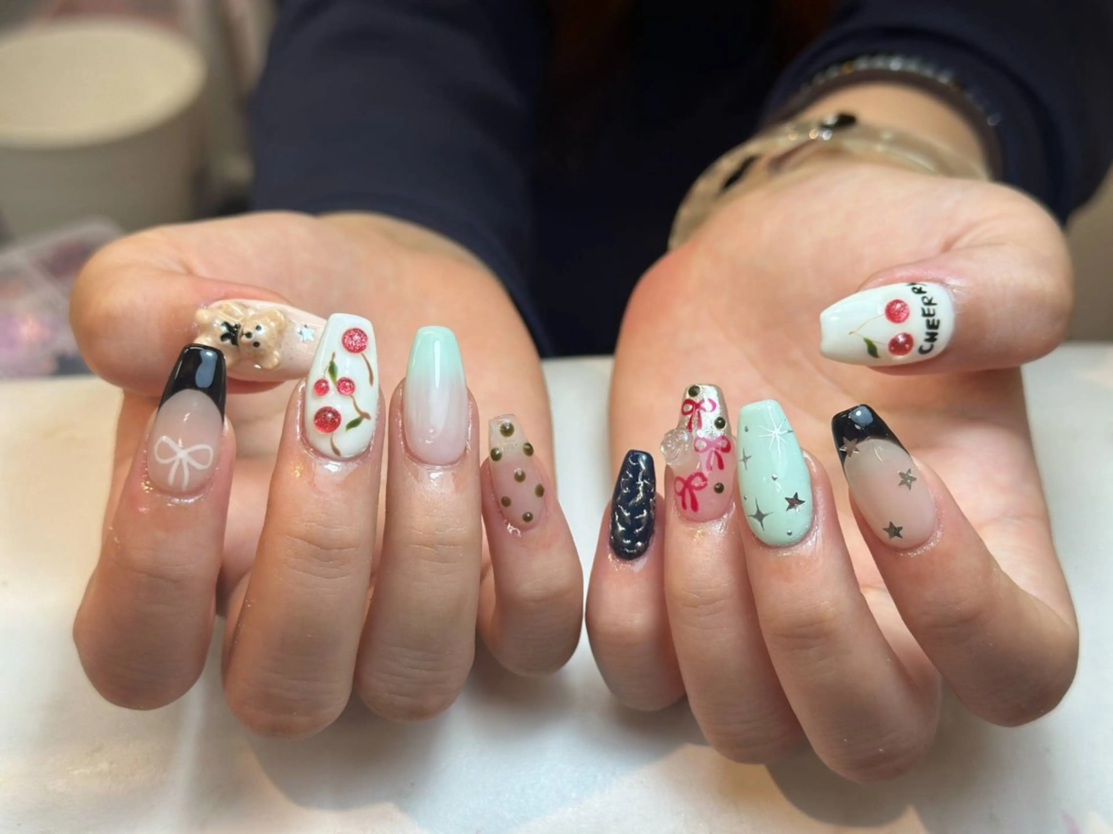 ネイル アートネイル ジェルネイル ネイルチップ Jenn Nail Salonのネイルデザイン