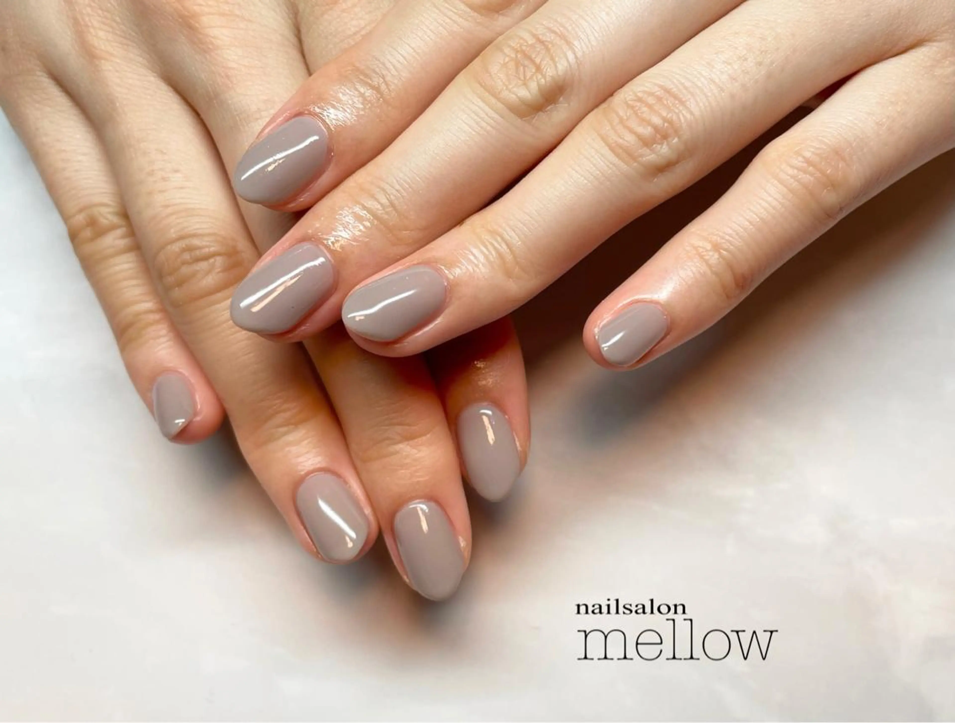 ネイル ワンカラーネイル 大山 浩美のネイルデザイン