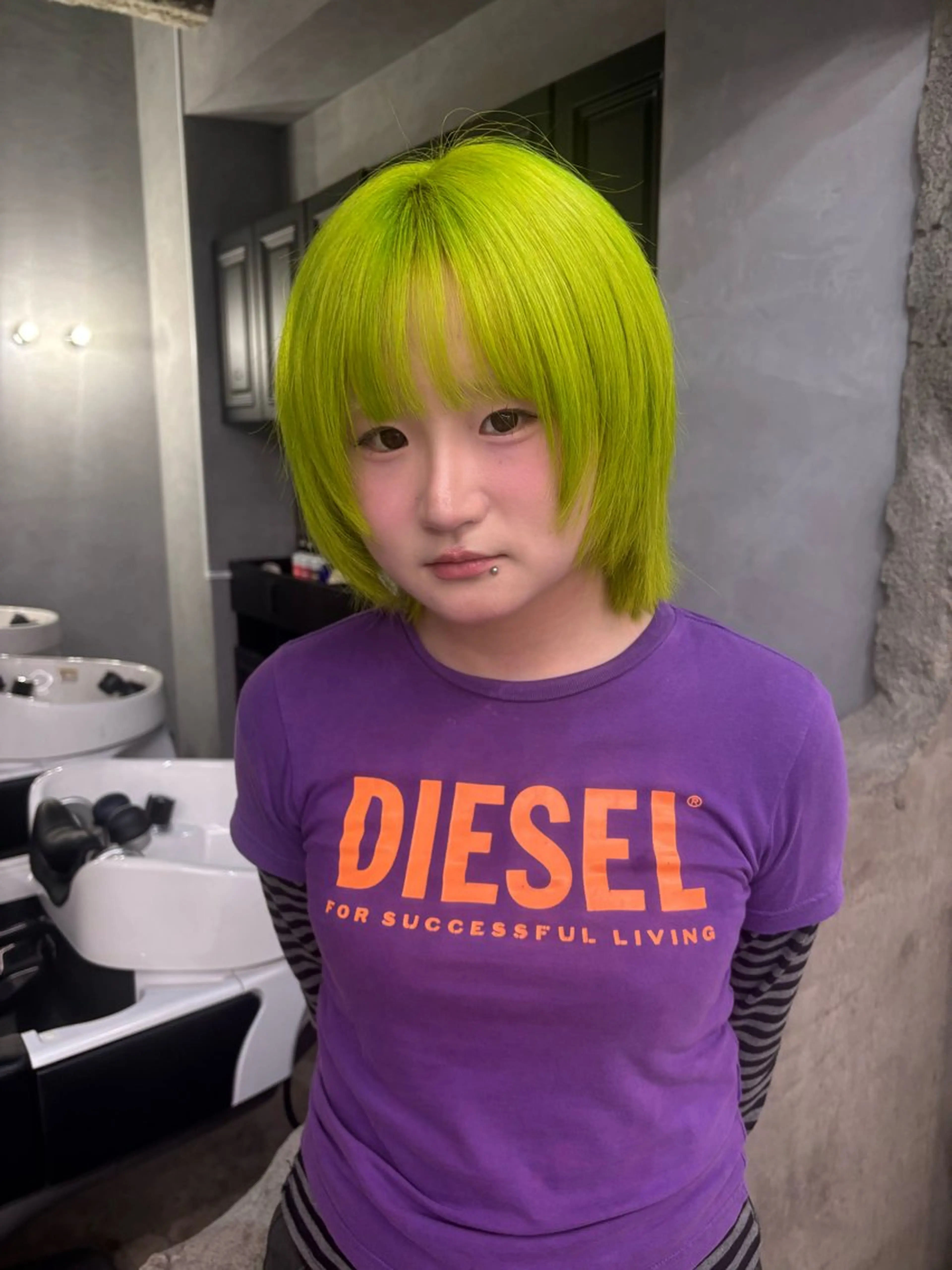ショート カラー デザインカラー /rioのヘアスタイル