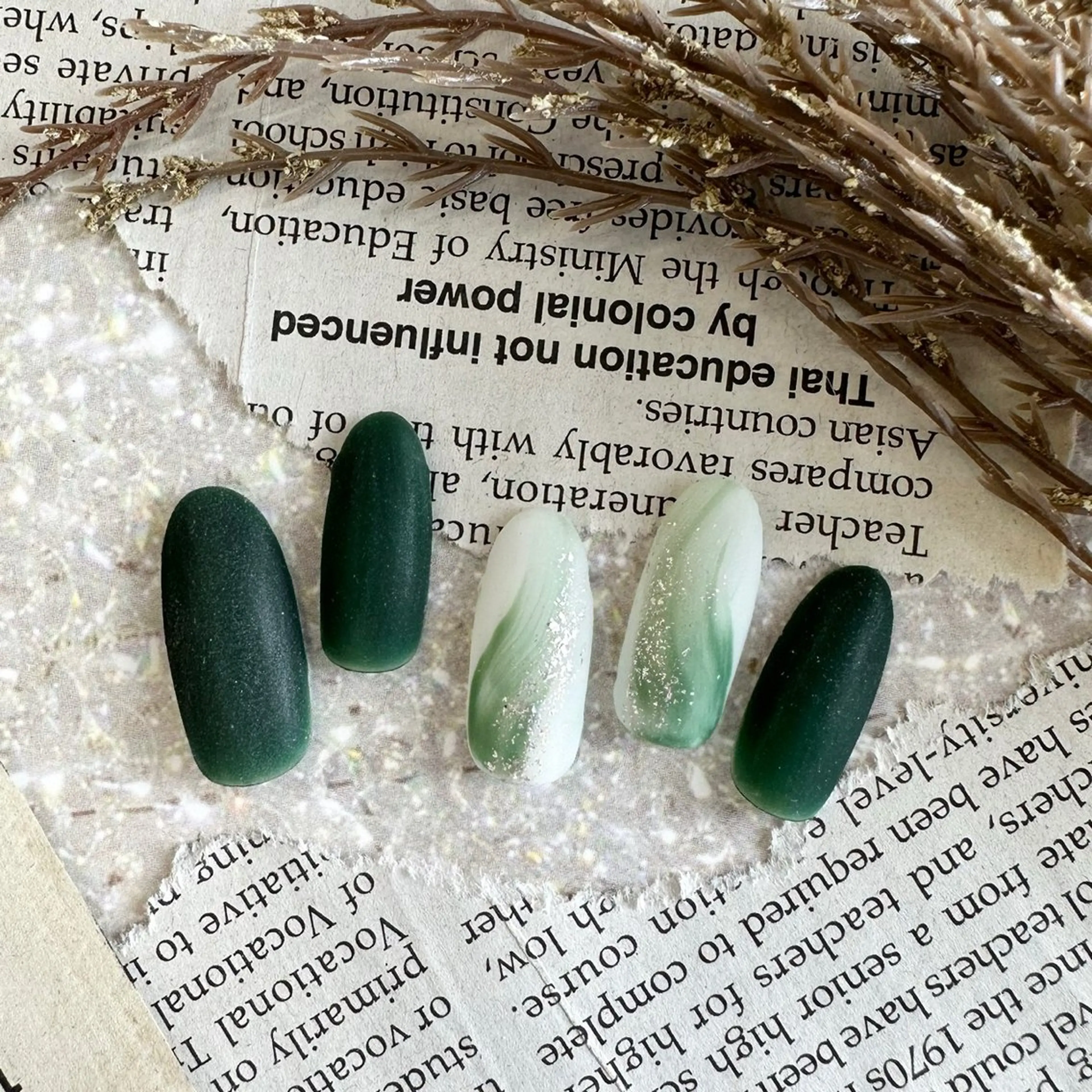 ネイル ⭐︎休業中の練習⭐︎ JNA認定講師髙橋のネイルデザイン