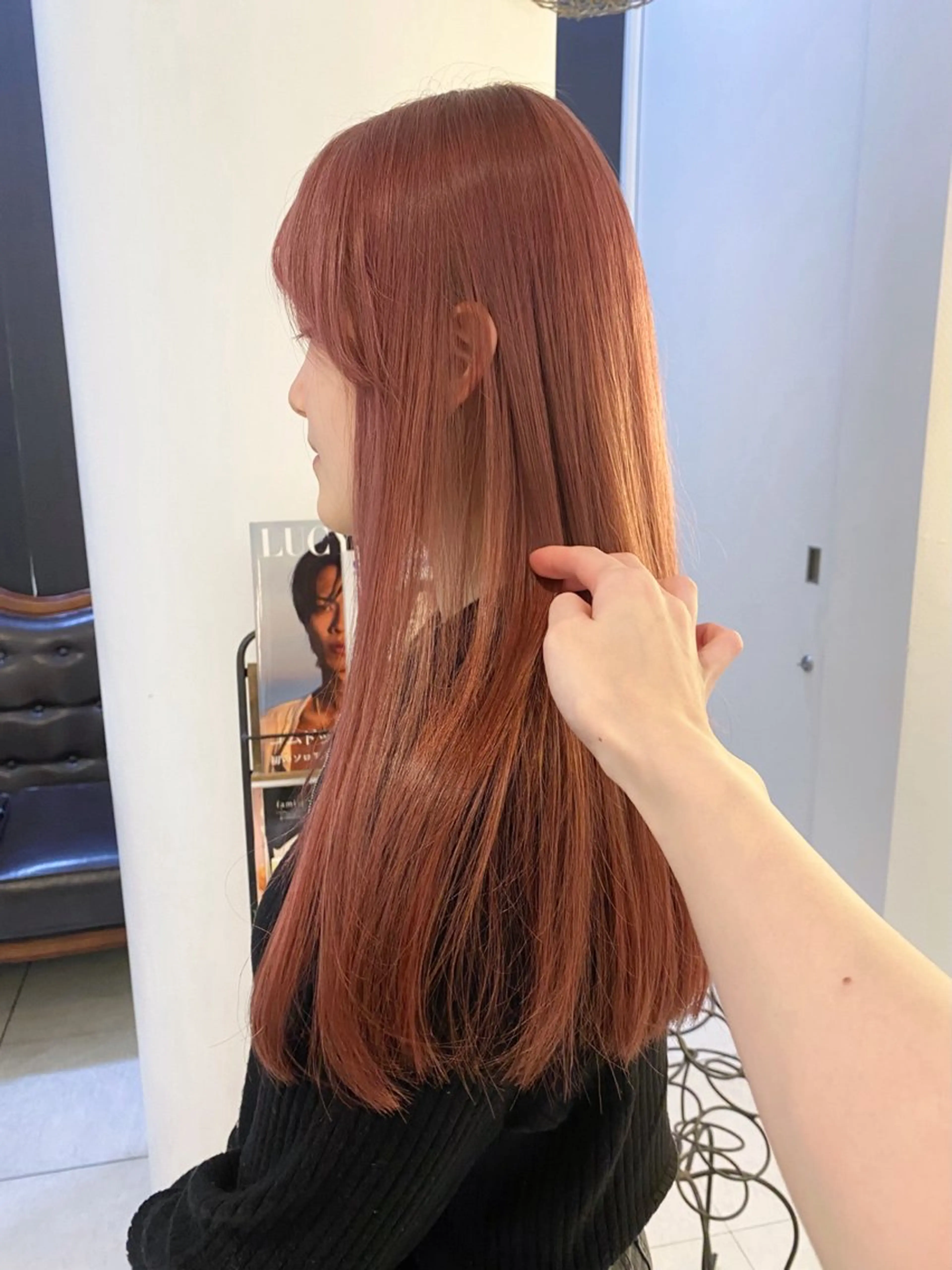 ロング カラー カット ヘアカラー トリートメント mai / linoah˚✧のヘアスタイル