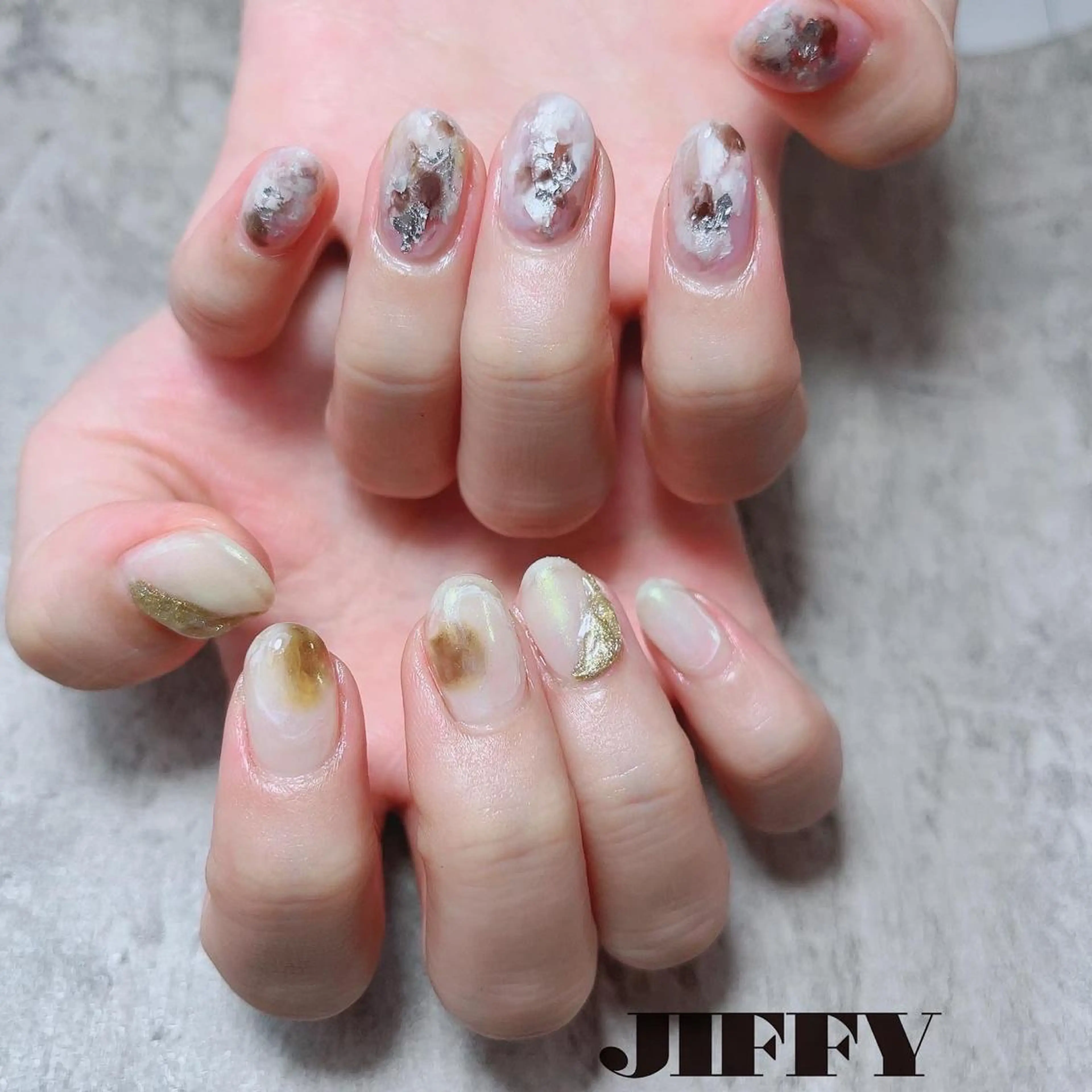 ネイル ニュアンスネイル JIFFY所属・JIFFY nailstudioのネイルデザイン