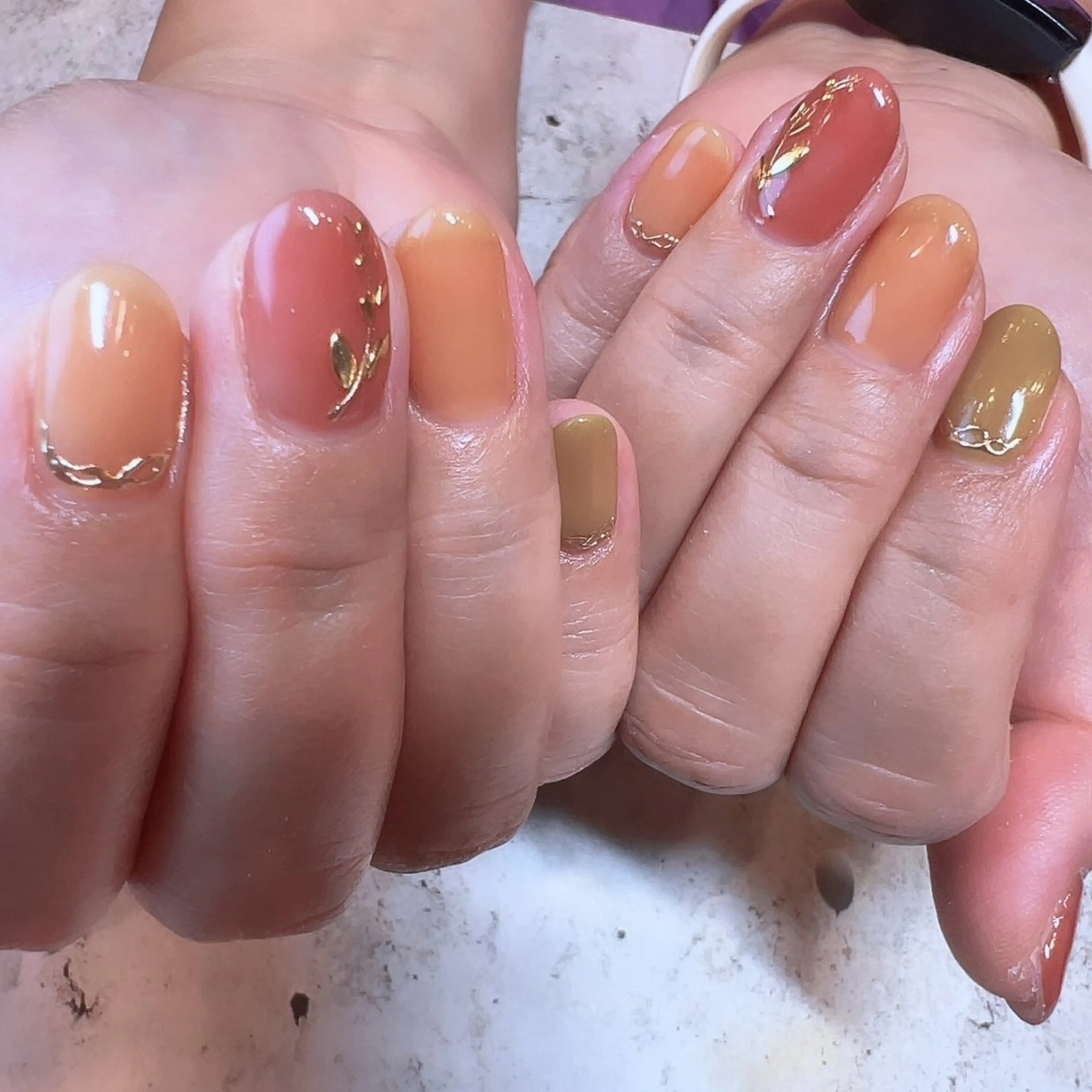 ネイル ハンドネイル センター南 eclatのネイルデザイン