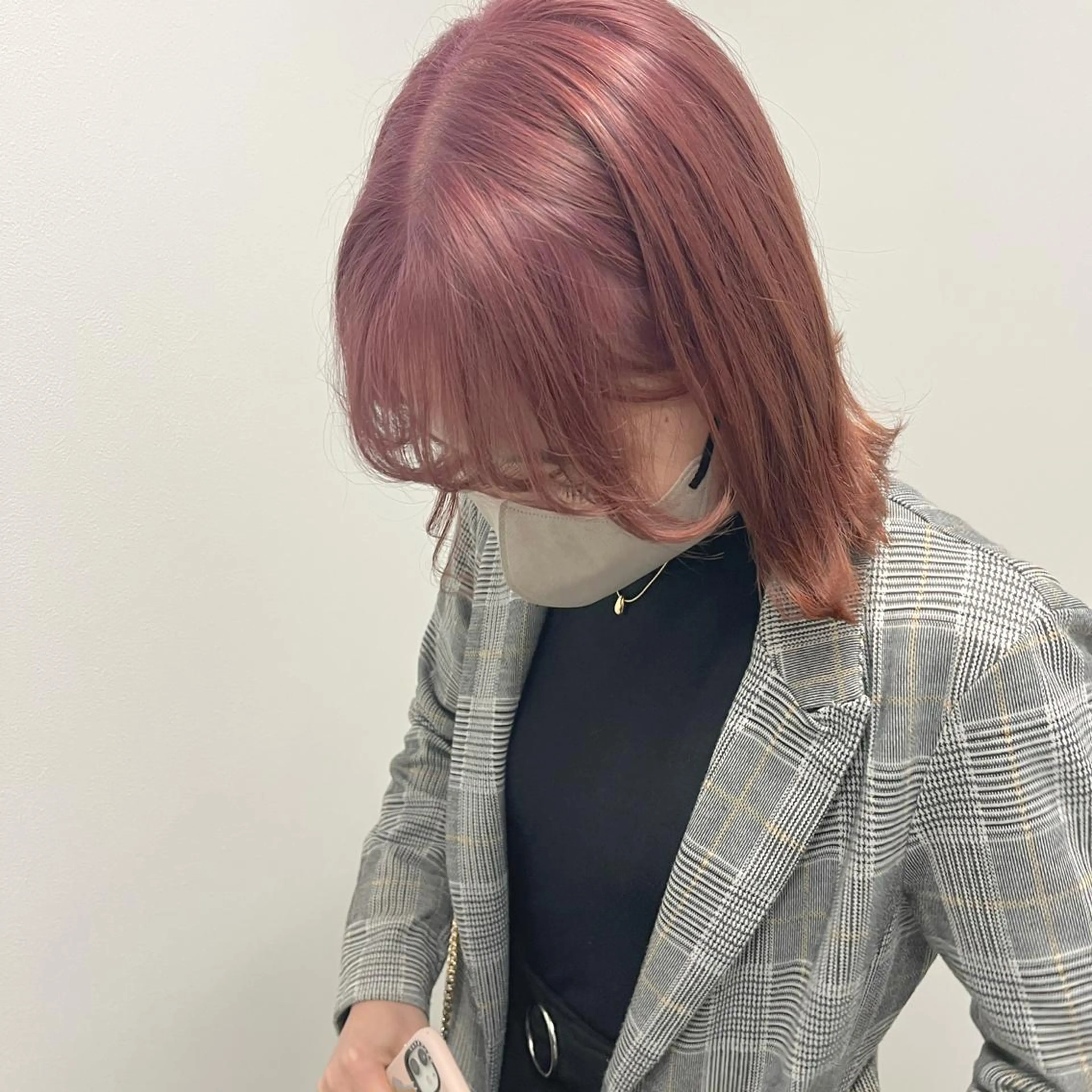 ミディアム カラー ヘアアレンジ 愛されカラー🩷 はるなのヘアスタイル