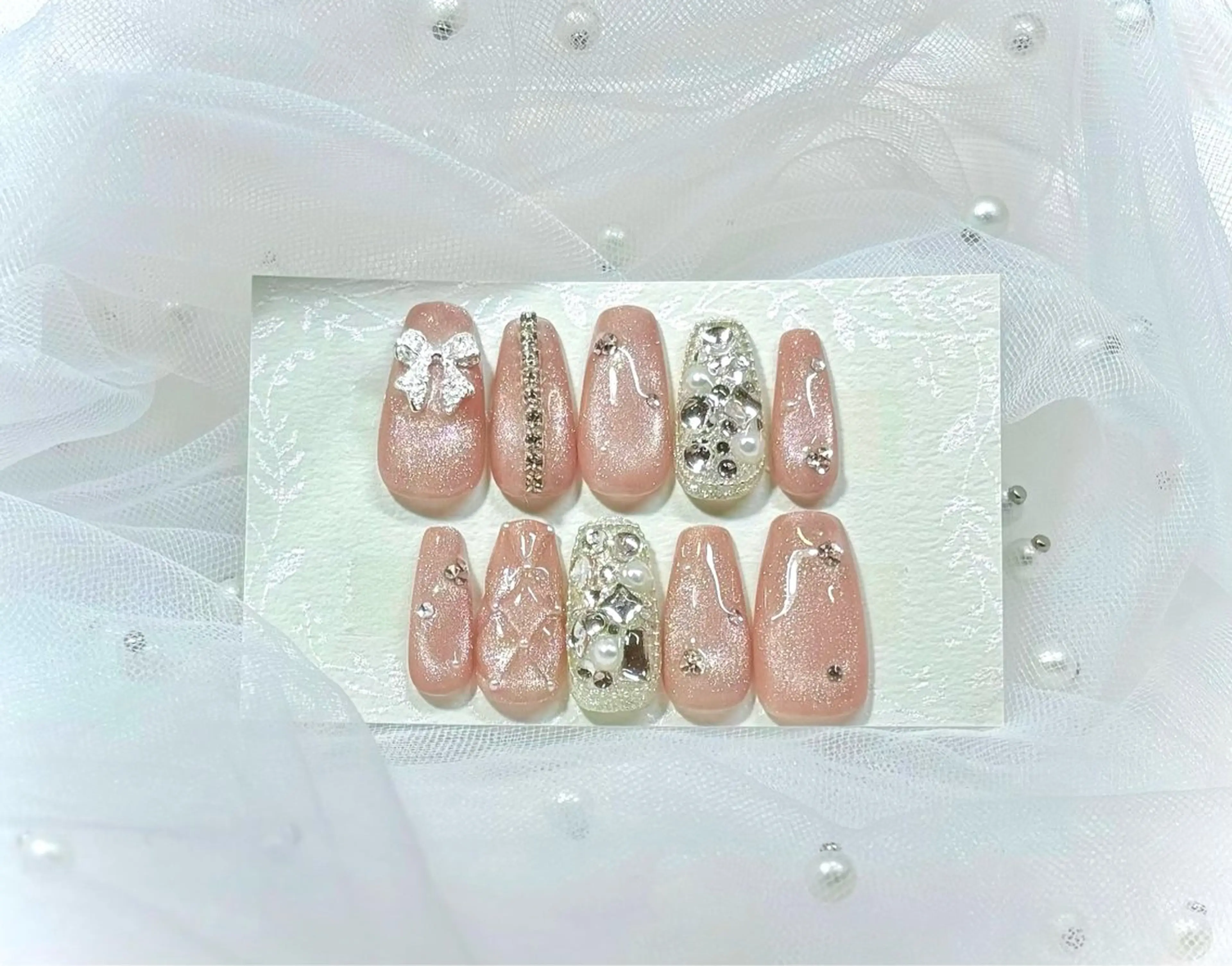 ネイル フレンチネイル ガーリー 韓国ネイル ワンカラーネイル ピンク 【chatnoir】 MIYUのネイルデザイン