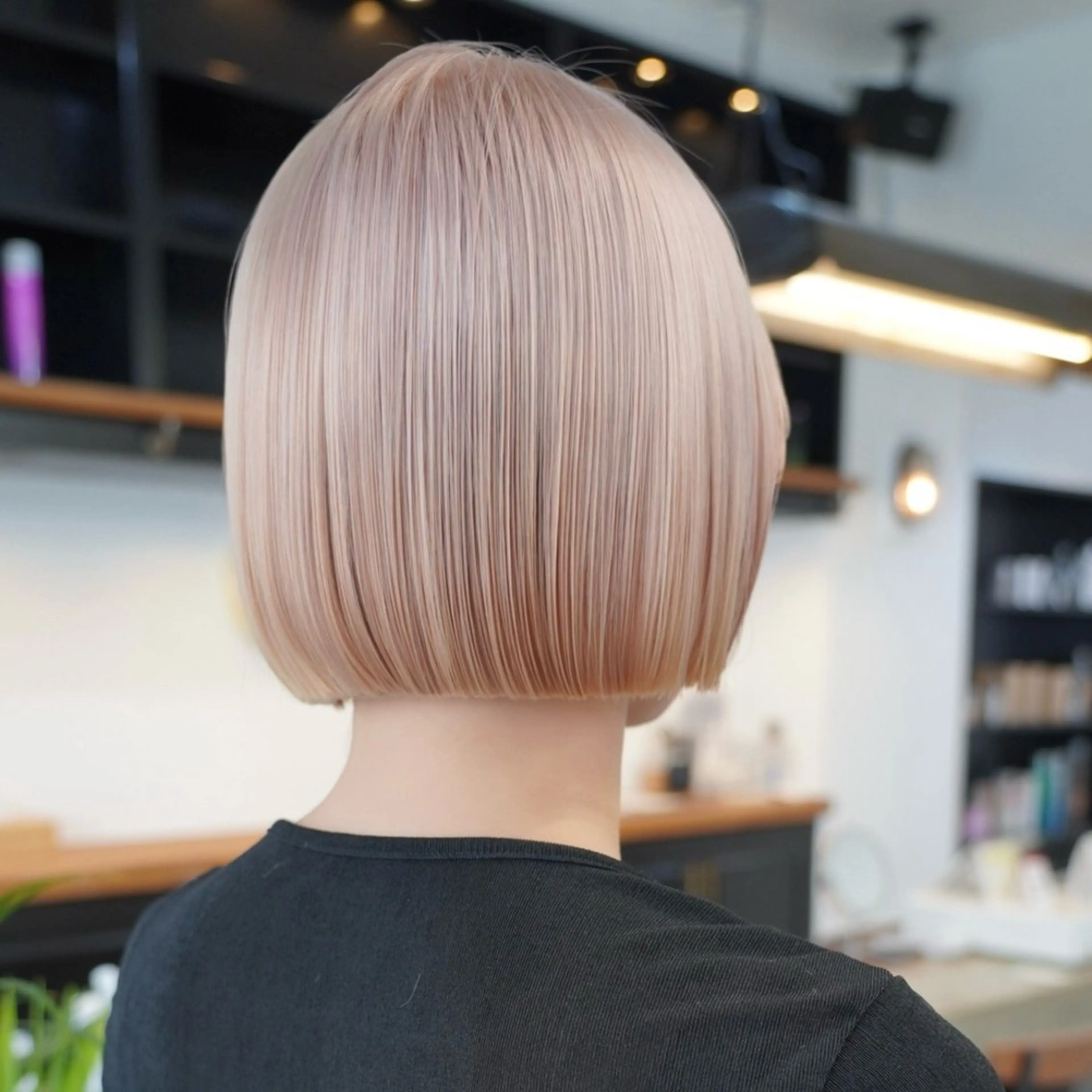 ショート ヘアカラー トリートメント ボブ／アンニュイ 🌷しだひめな🌷のヘアスタイル