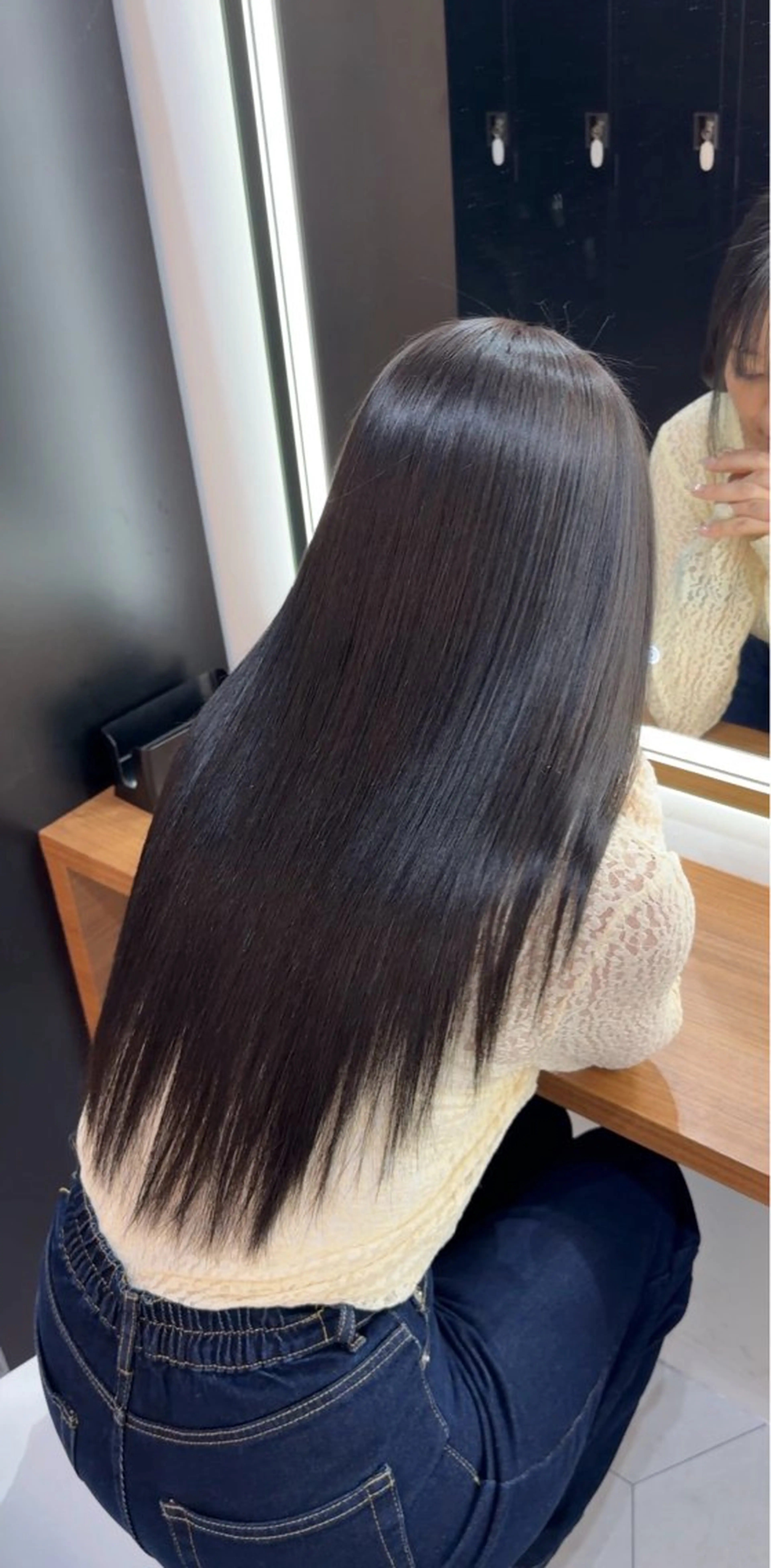 ロング カラー トリートメント ヘアカラー 柴田 聖士のヘアスタイル