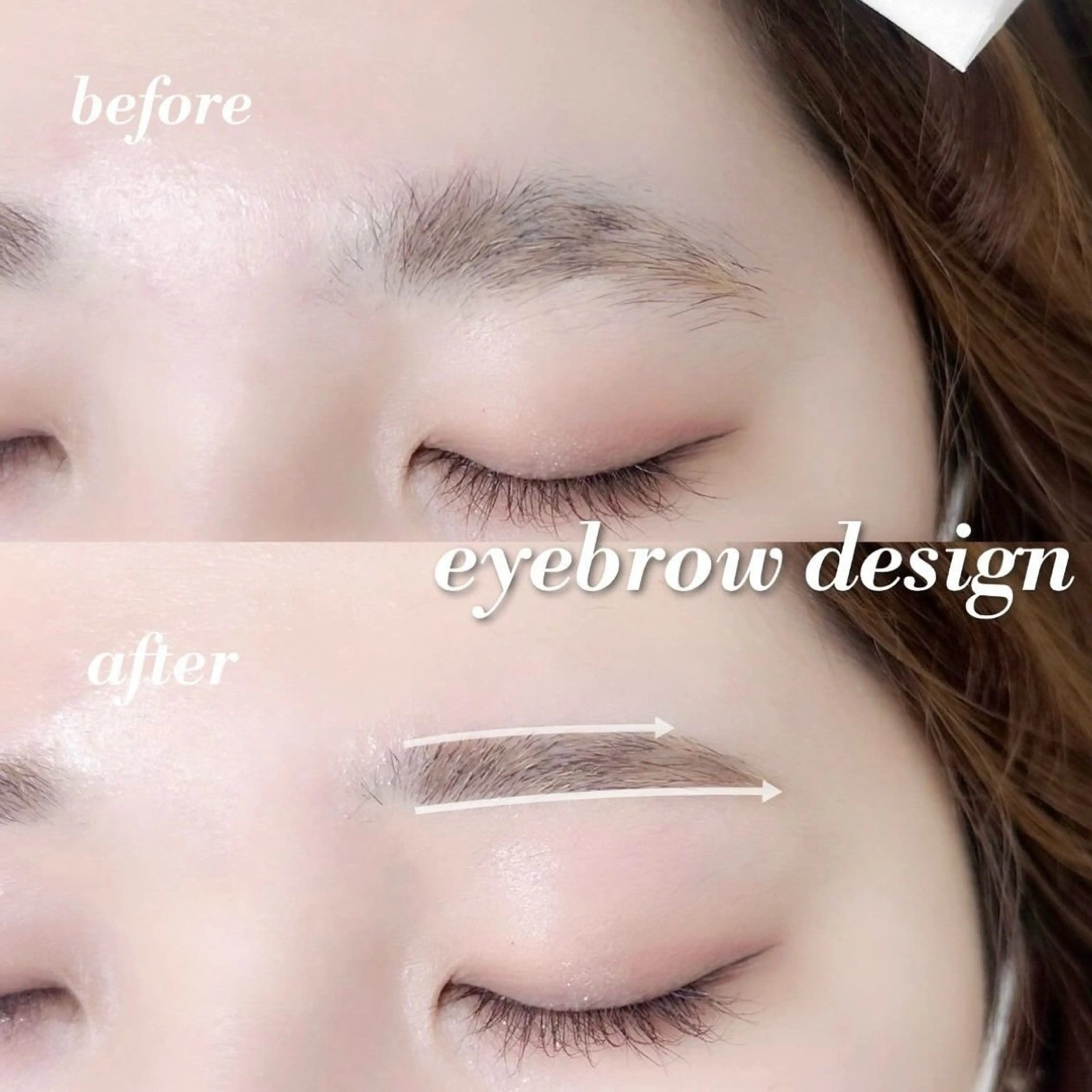 アイブロウ 眉毛ワックス脱毛 A アイブロウ33大名店の眉毛・アイブロウイメージ
