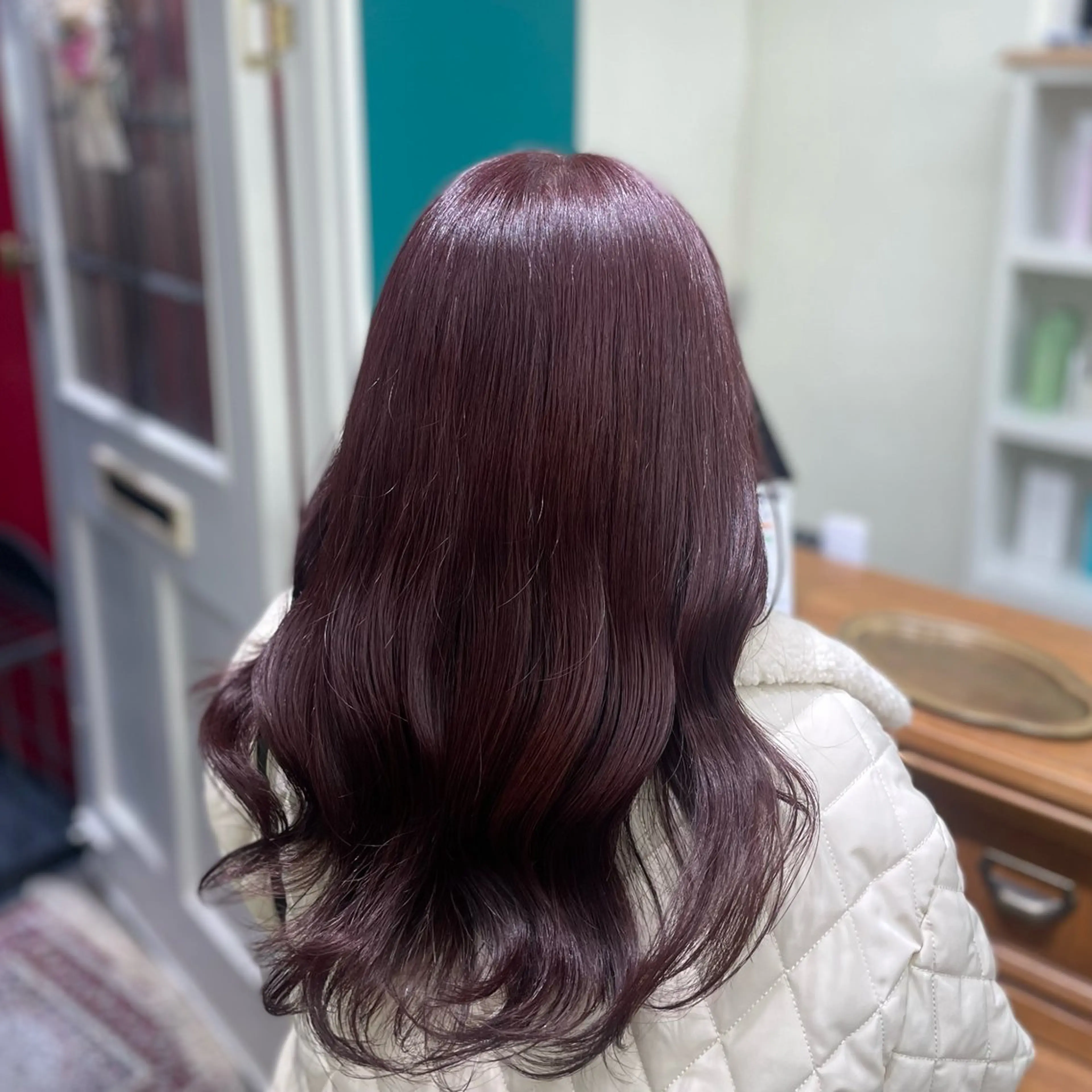 ロング カラー カット ヘアカラー トリートメント 🎀ときの/髪質改善 透けｯ暖色カラー🪞のヘアスタイル