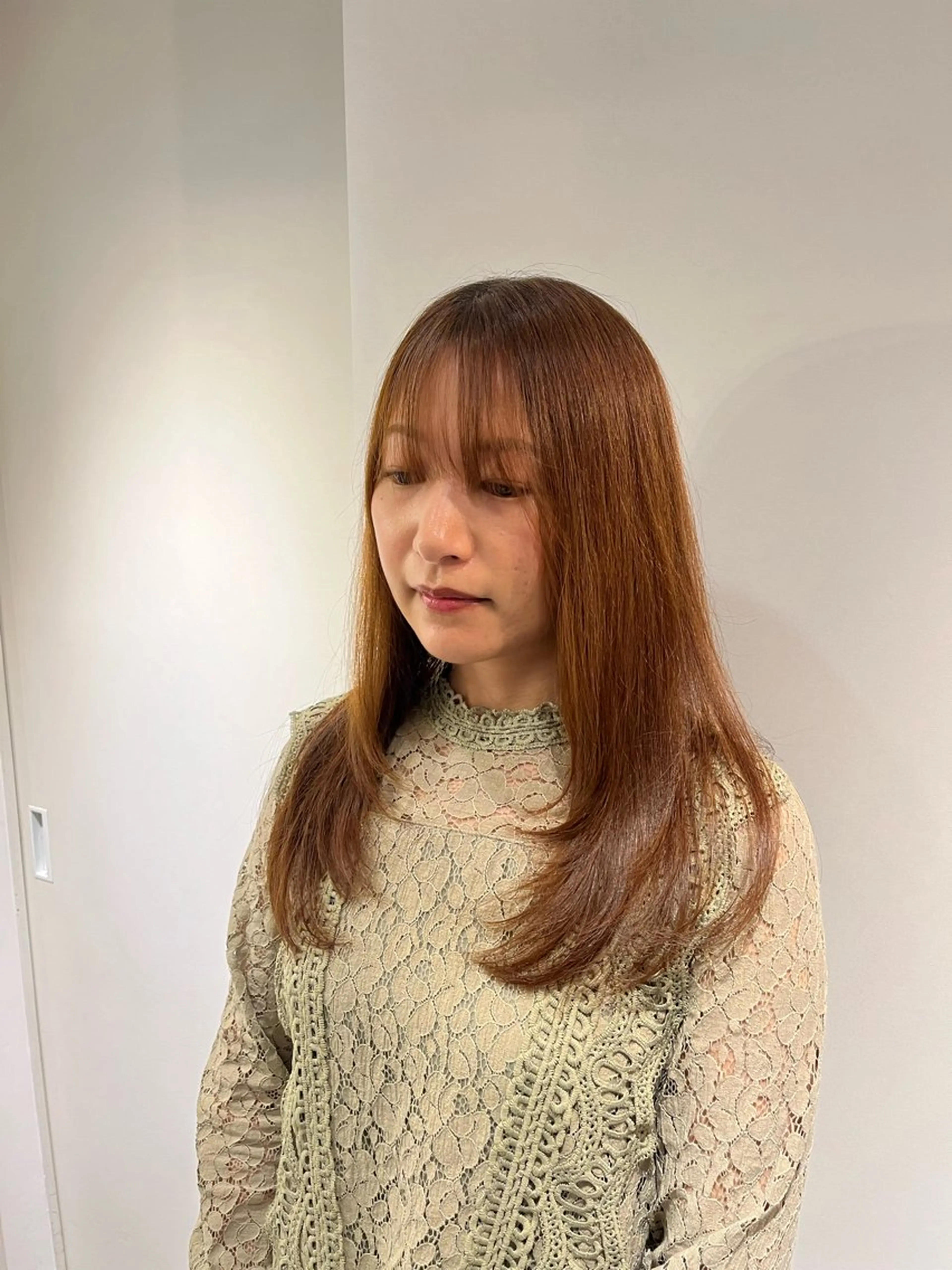 ミディアム カラー/レイヤー /カット泉谷七登のヘアスタイル