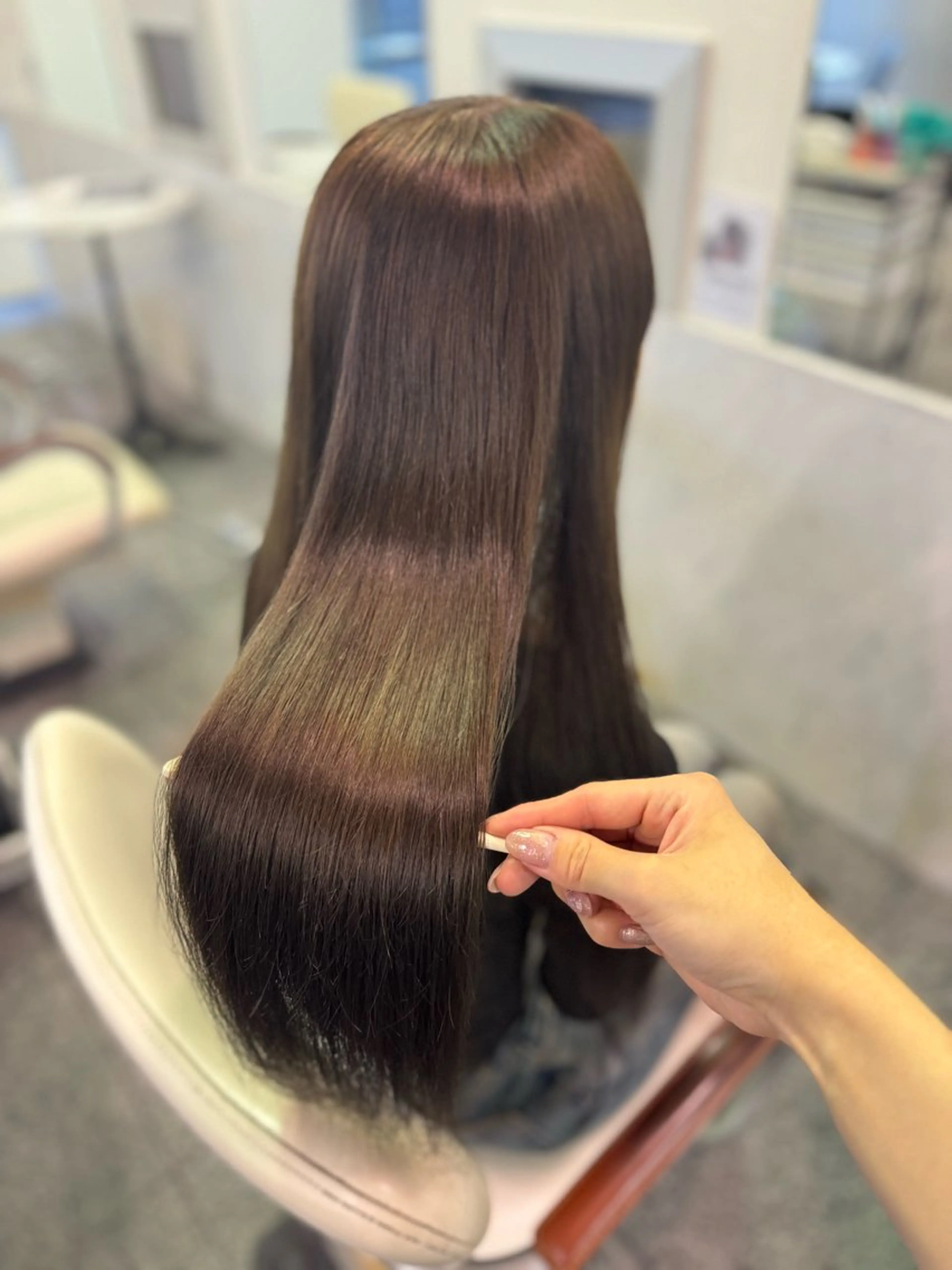 ロング カラー ブリーチ ダブルカラー 🫧ヒシダアキ taboo.i🫧のヘアスタイル