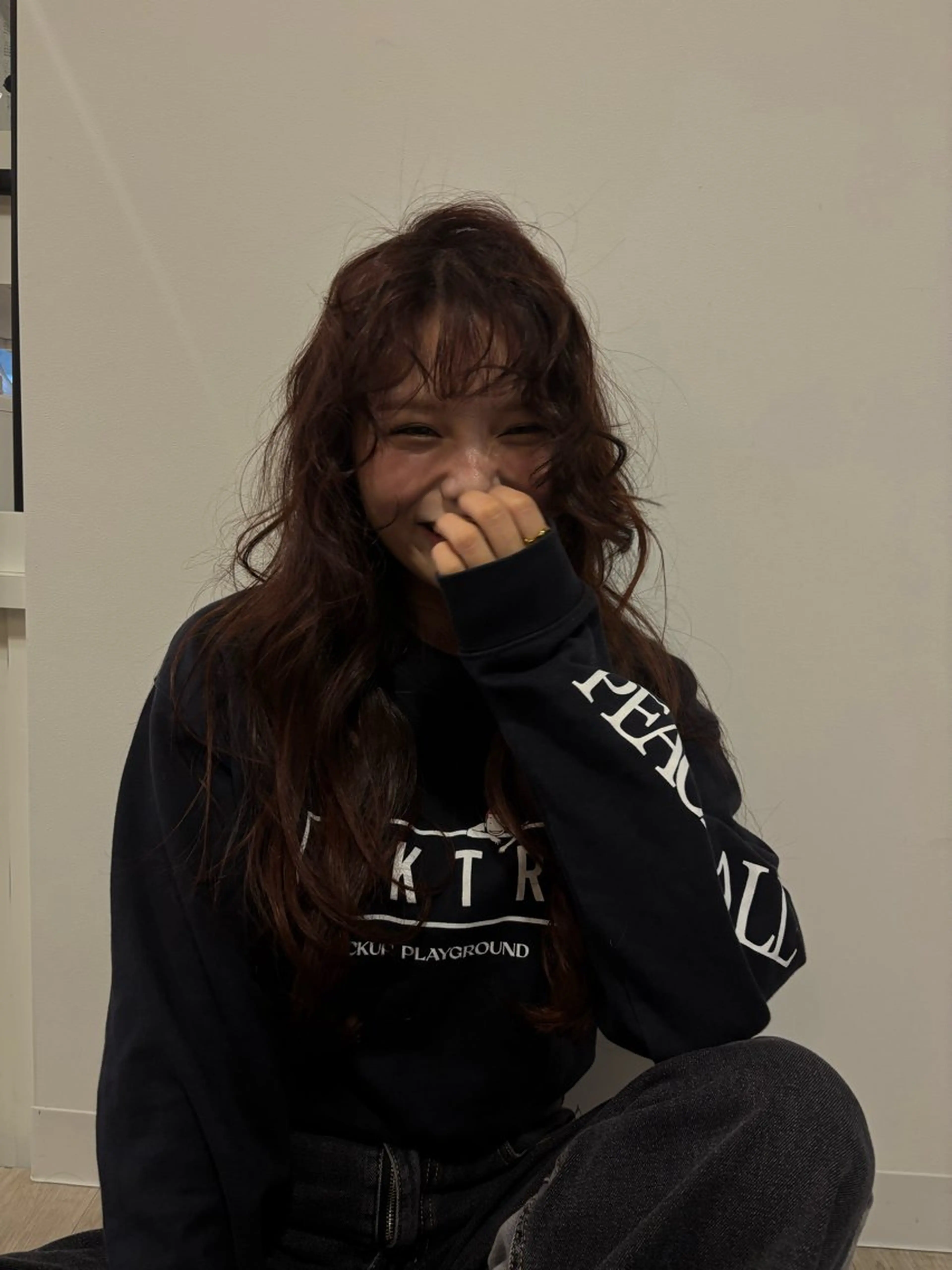 セミロング eMu透明感カラー 🪄◝✩🫧yukiのヘアスタイル