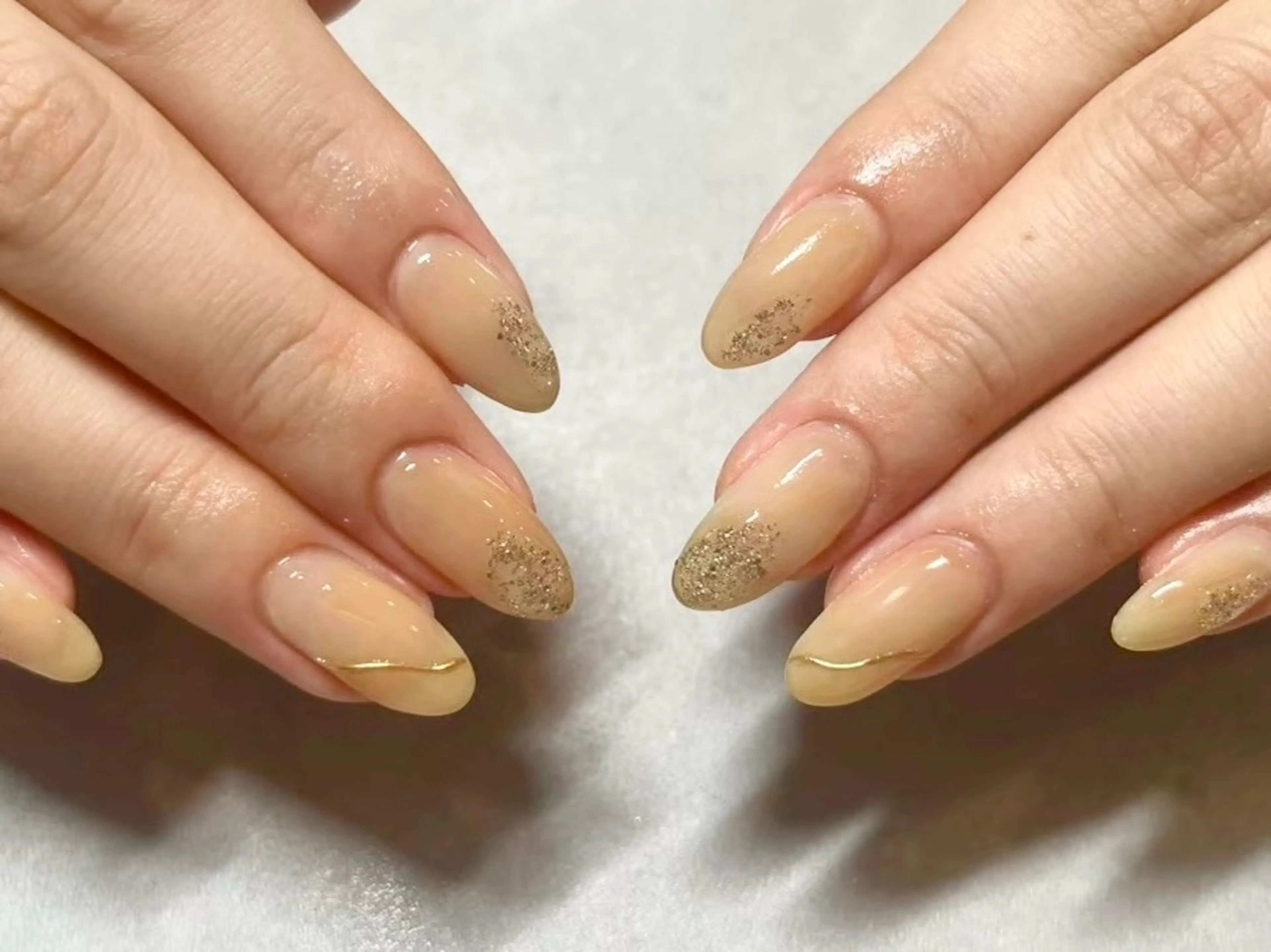 ネイル ニュアンスネイル 🫧ちゅるん/韓国 Ayano𓈒🎀のネイルデザイン