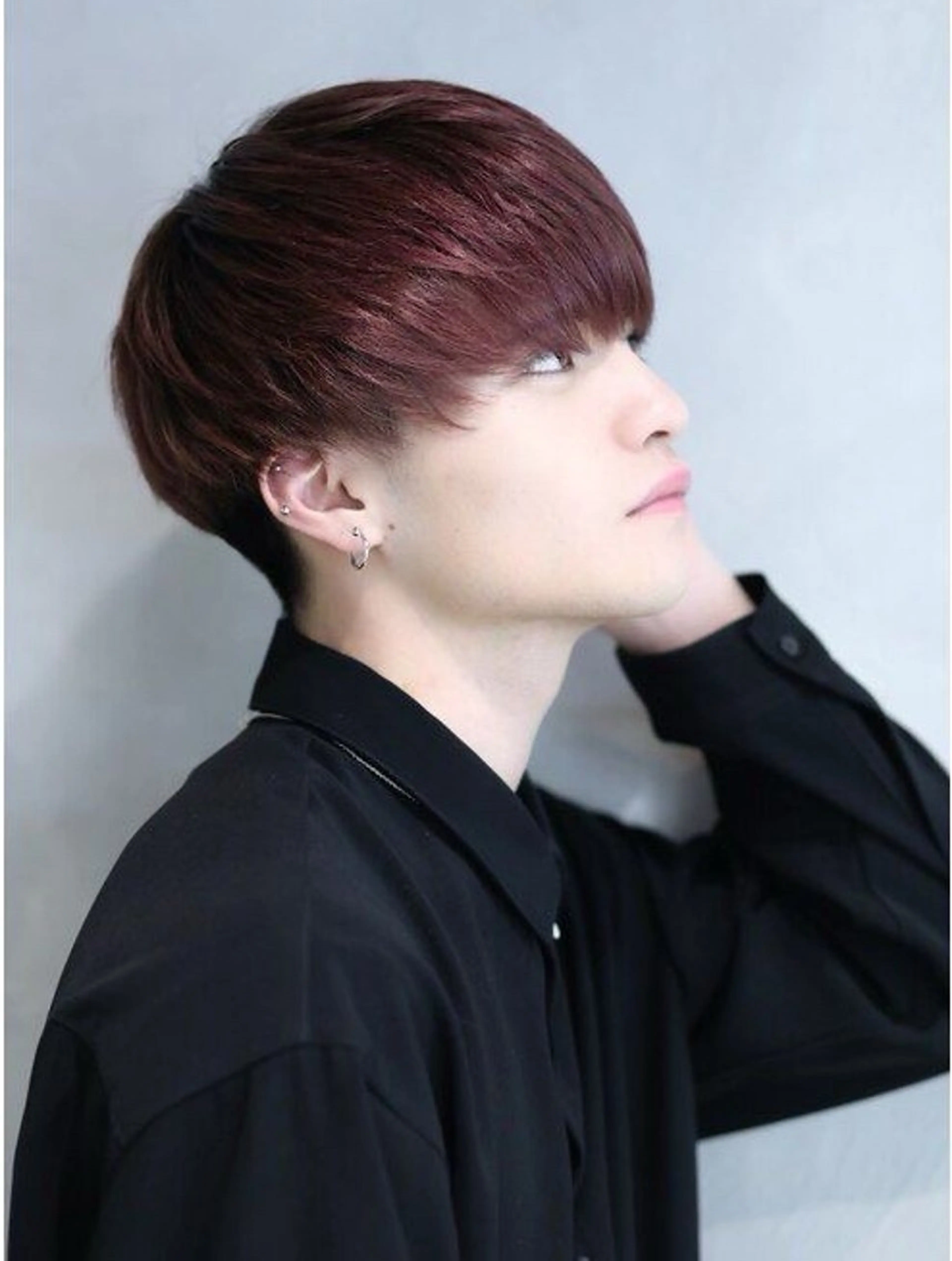 ミディアム カラー メンズ カット ヘアカラー 【美髪を叶える💝】 溝の口/栗原智恵のヘアスタイル