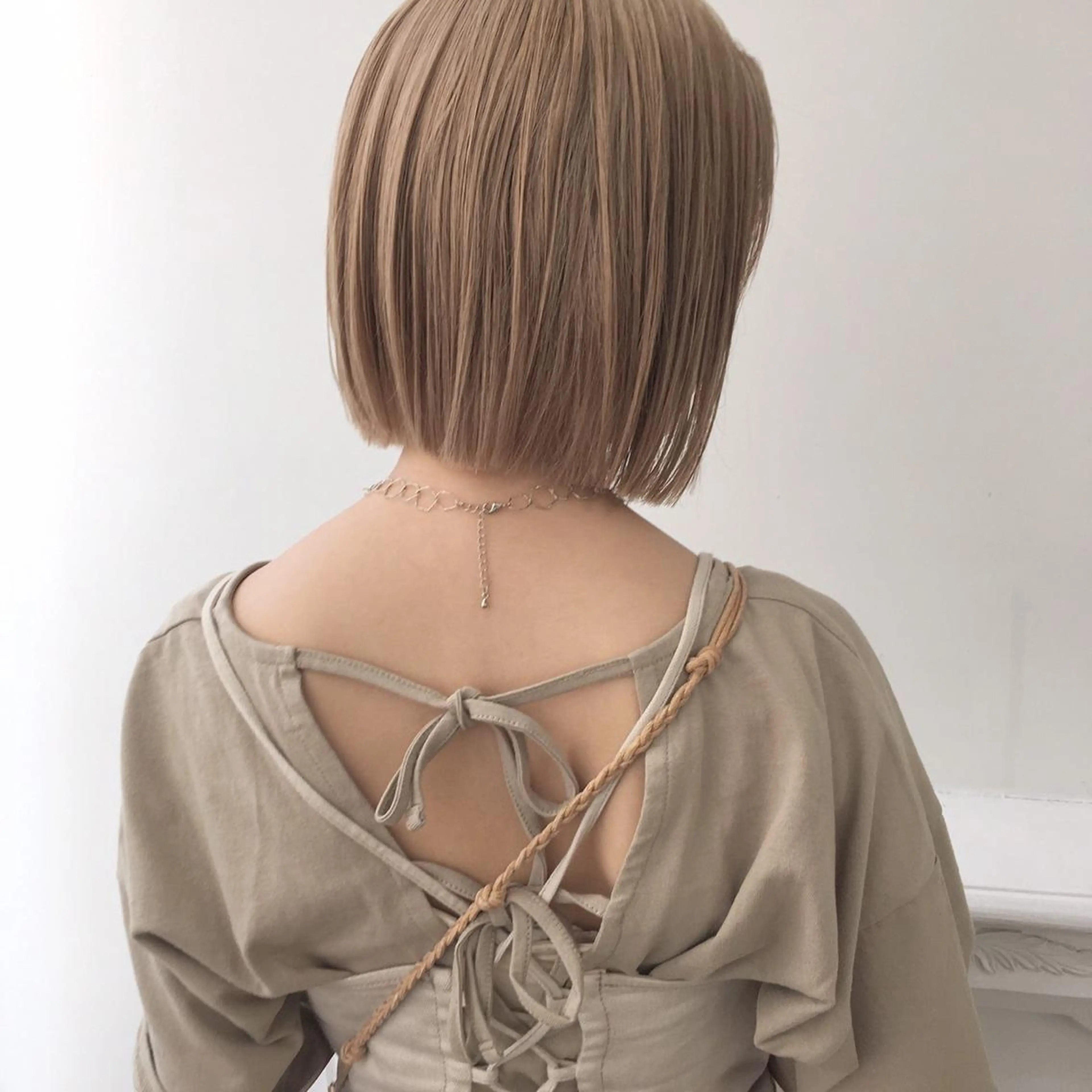 ショート 艶カラー/フェイス レイヤー/たむのヘアスタイル