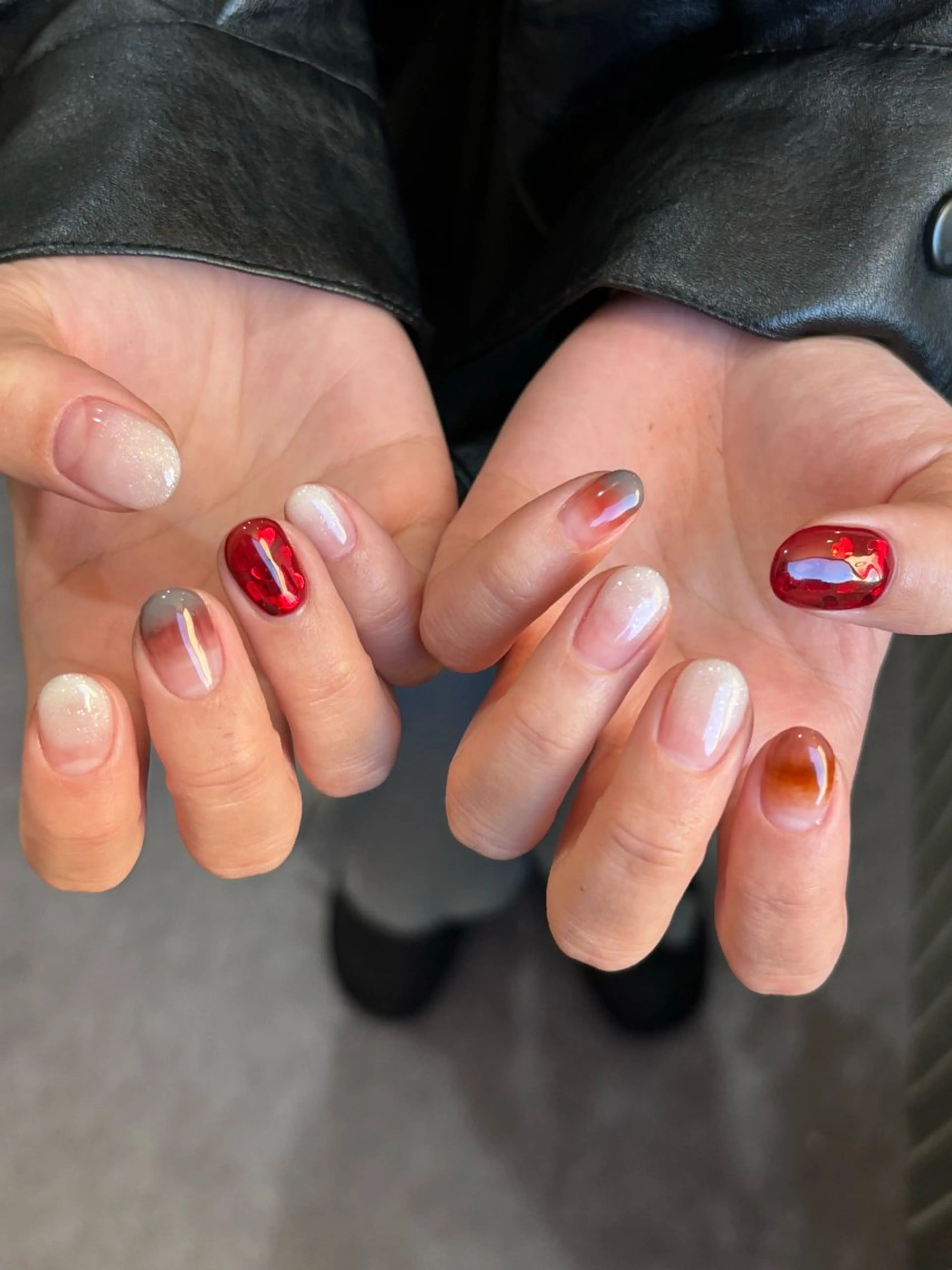 ネイル シンプルネイル SOL　nail イマナカのネイルデザイン