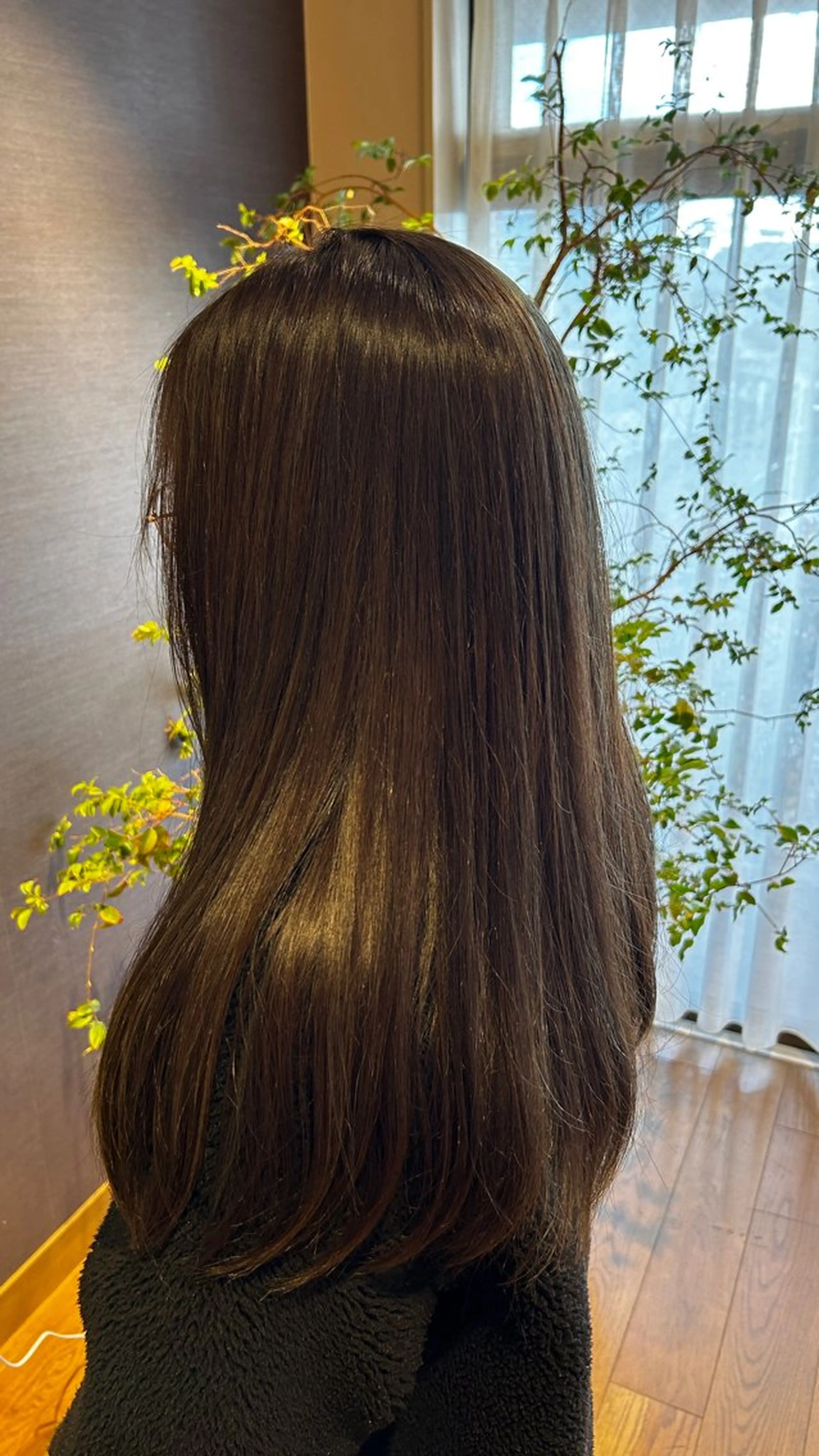 ロング 竹村 アカリのヘアスタイル