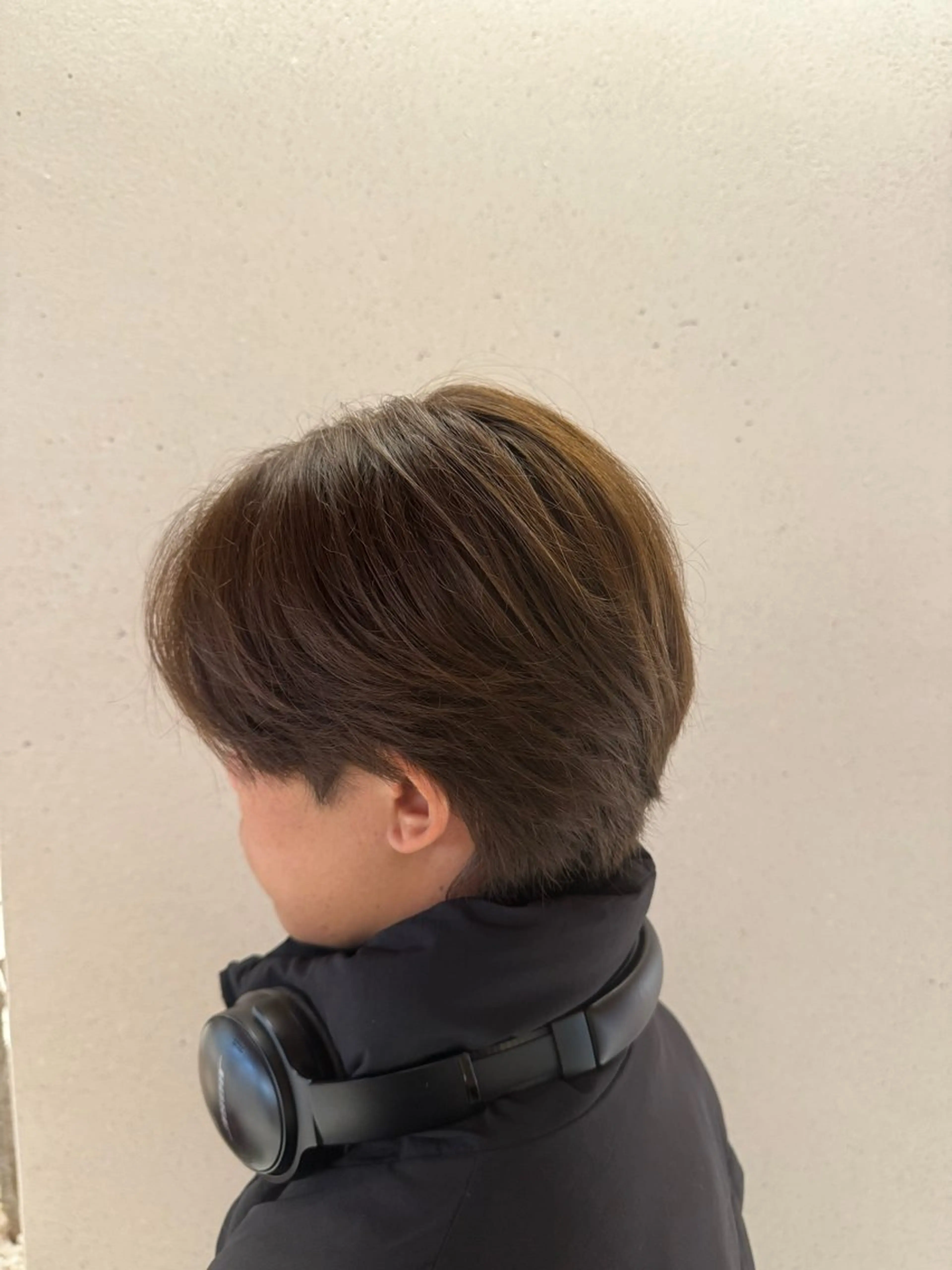 ショート カラー メンズ ブラウンカラー 梅田/カラーモデル/ 前川匠悟のヘアスタイル