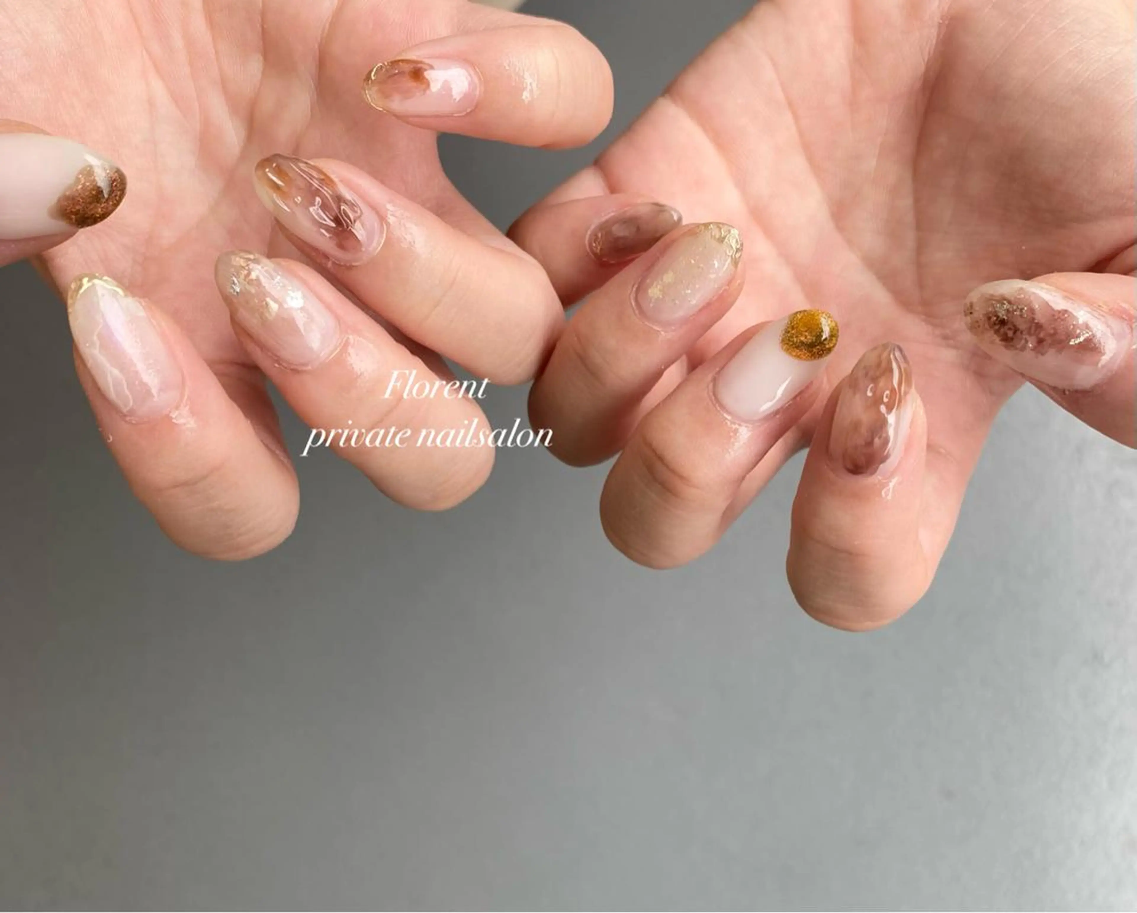 ネイル ハンドネイル florent nailのネイルデザイン
