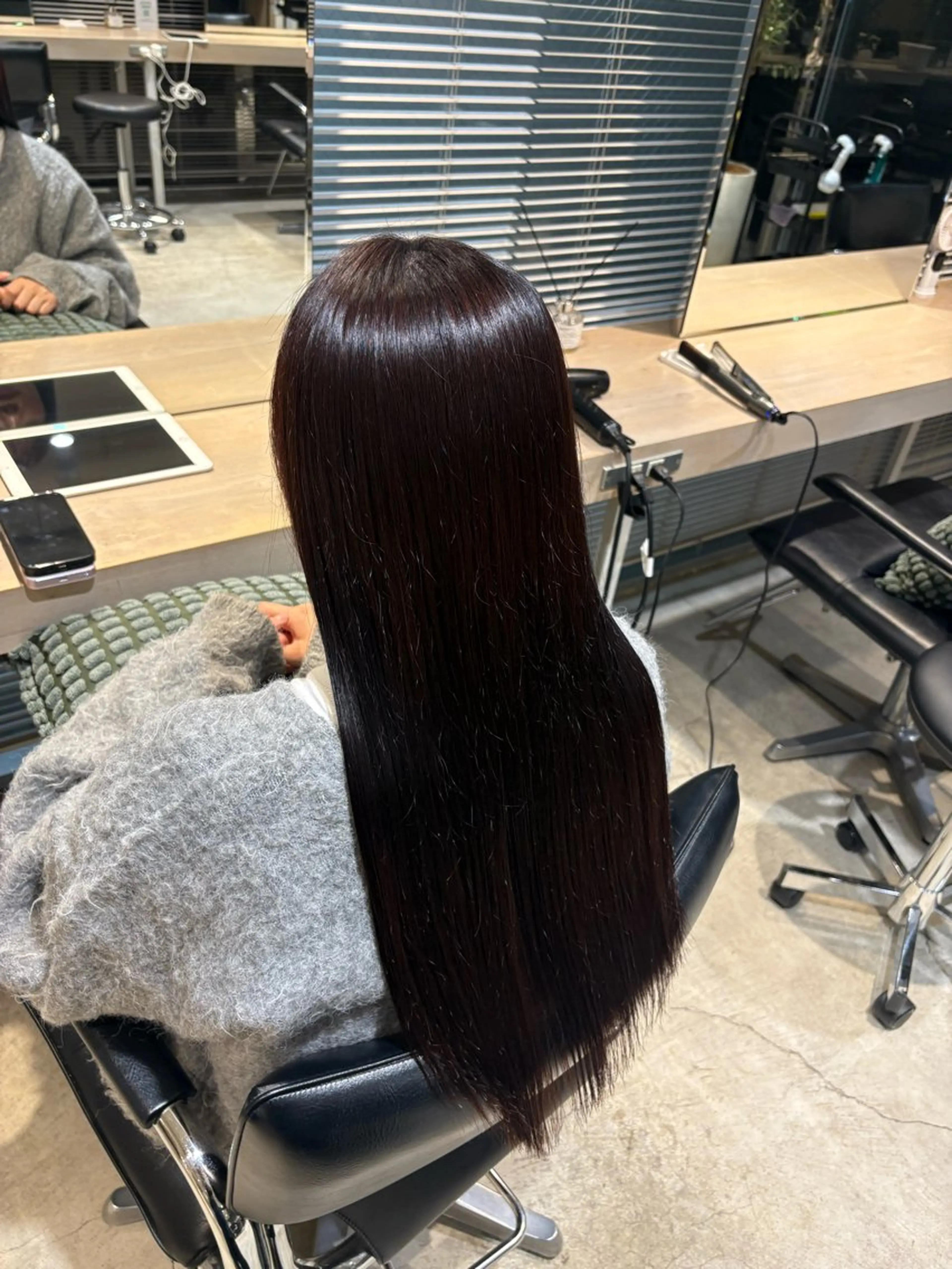 ロング 縮毛矯正 SHEA /縮毛矯正 イソダハルカのヘアスタイル