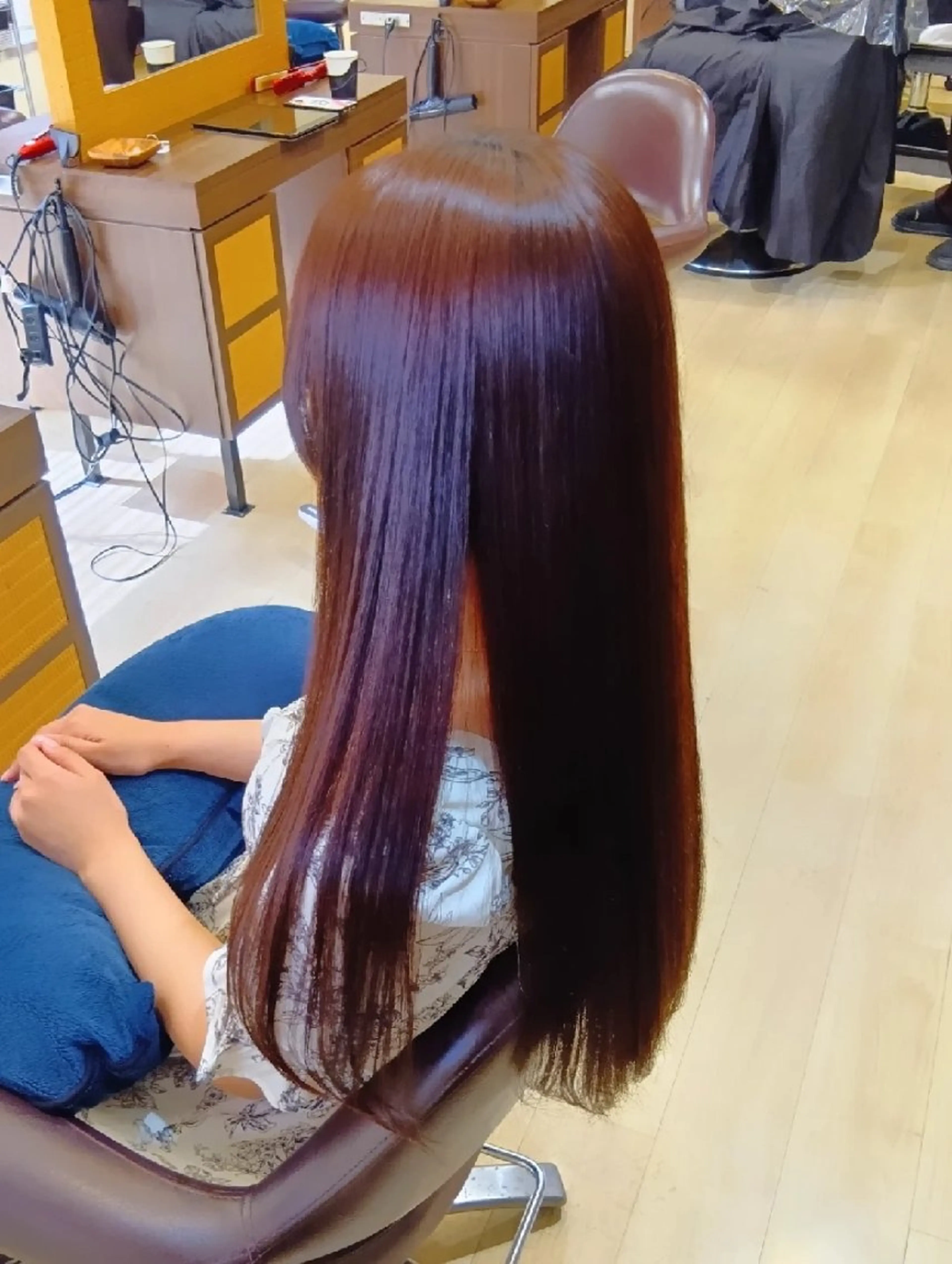 ロング 縮毛矯正 トリートメント カット 縮毛矯正 トリートメント 小林暢🌟Orque 髪質改善サロン🌙のヘアスタイル