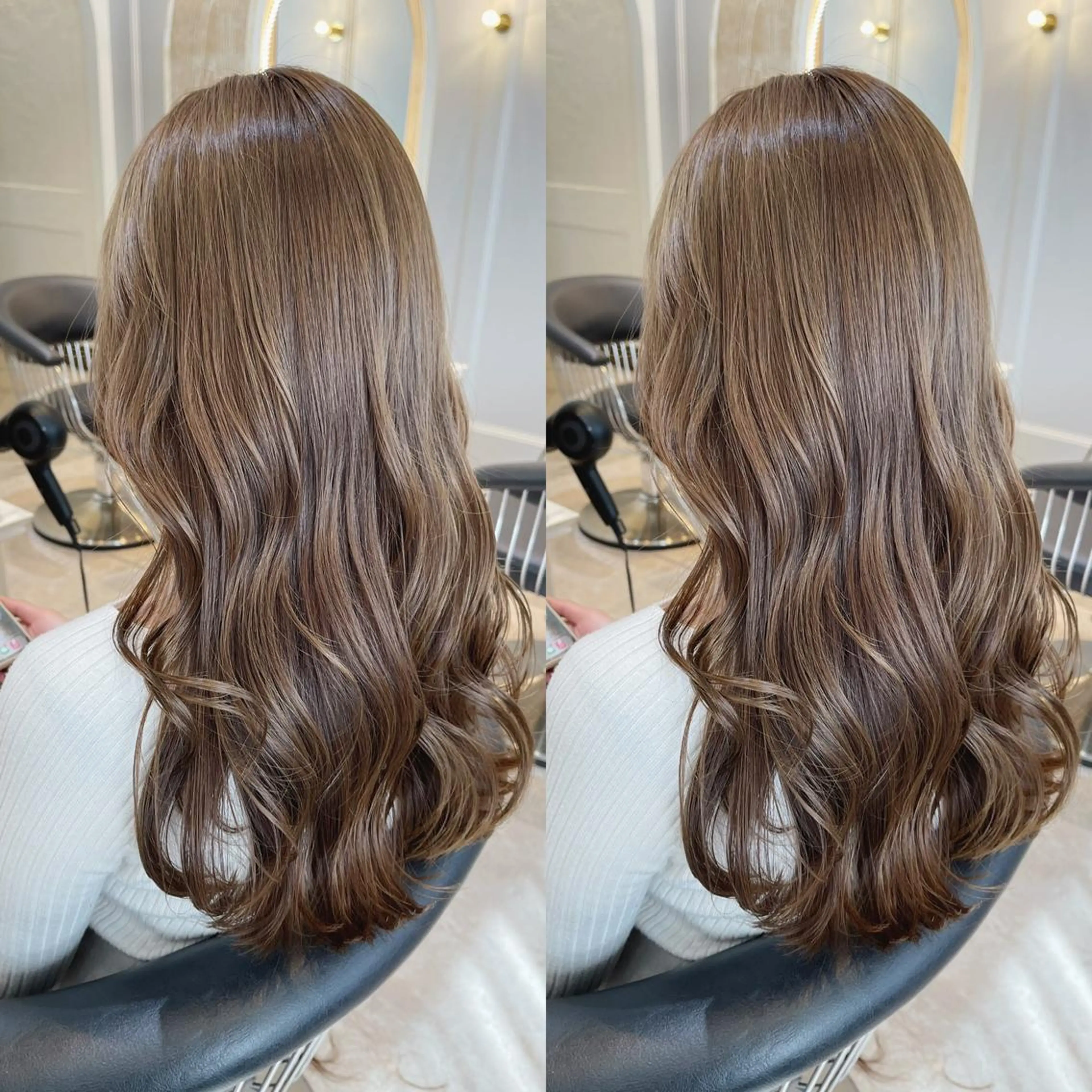 ロング カラー ベージュカラー 佐々木 裕一のヘアスタイル