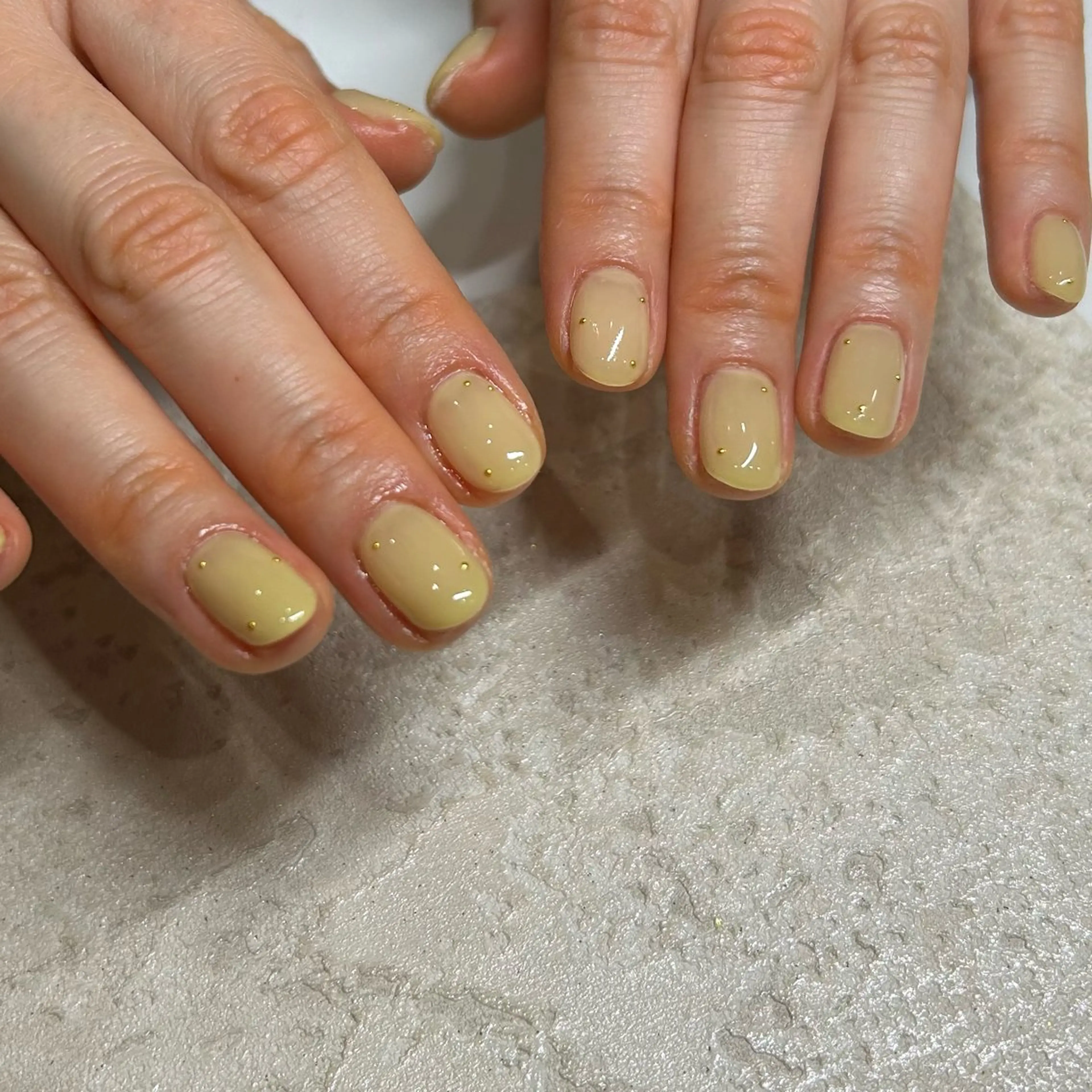 ネイル ワンカラーネイル Allure 小山店 結咲(ゆいさ)のネイルデザイン