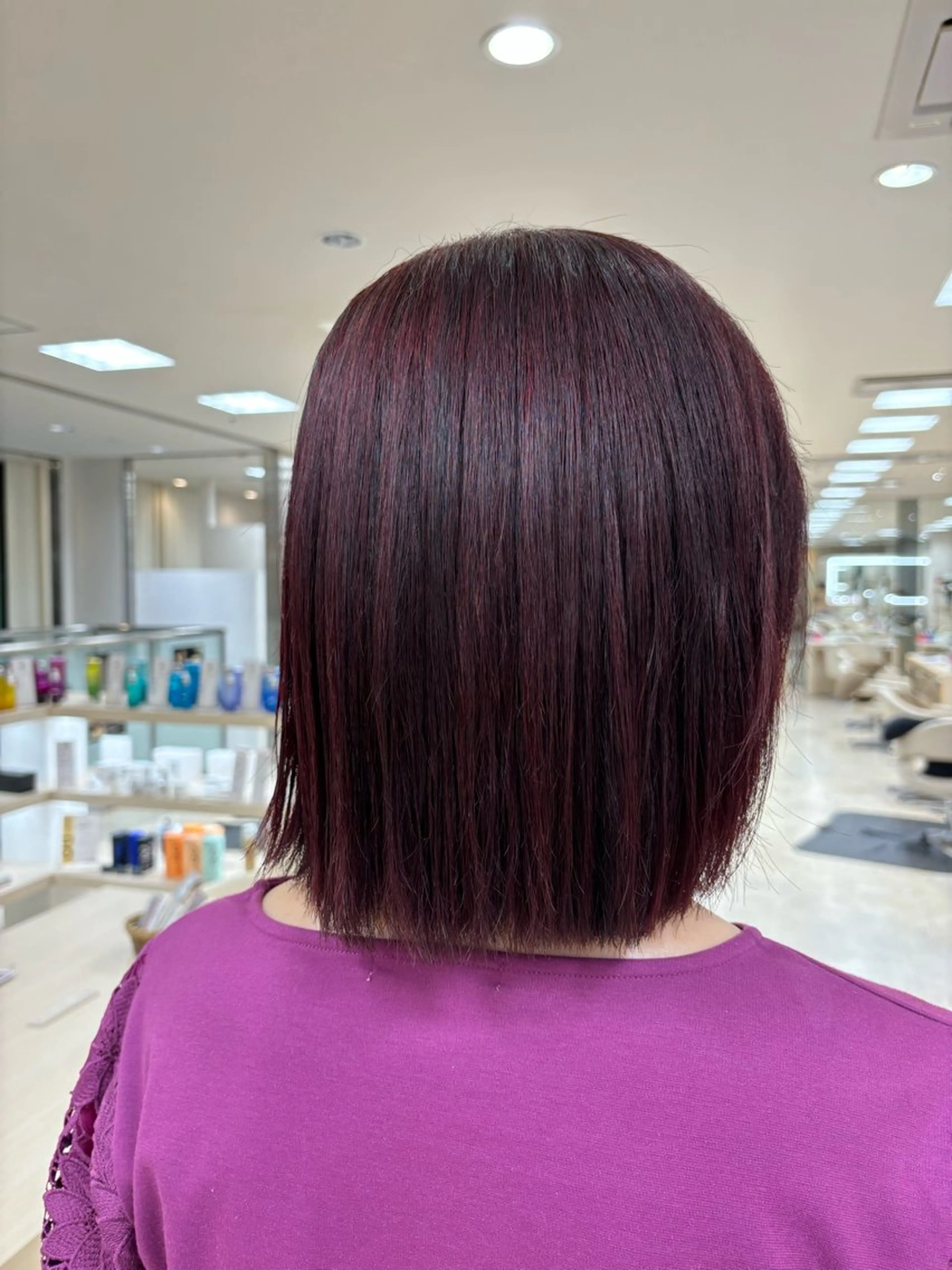 カラー 🎀暖色カラー/透明 感カラー/ひな🎀のヘアスタイル