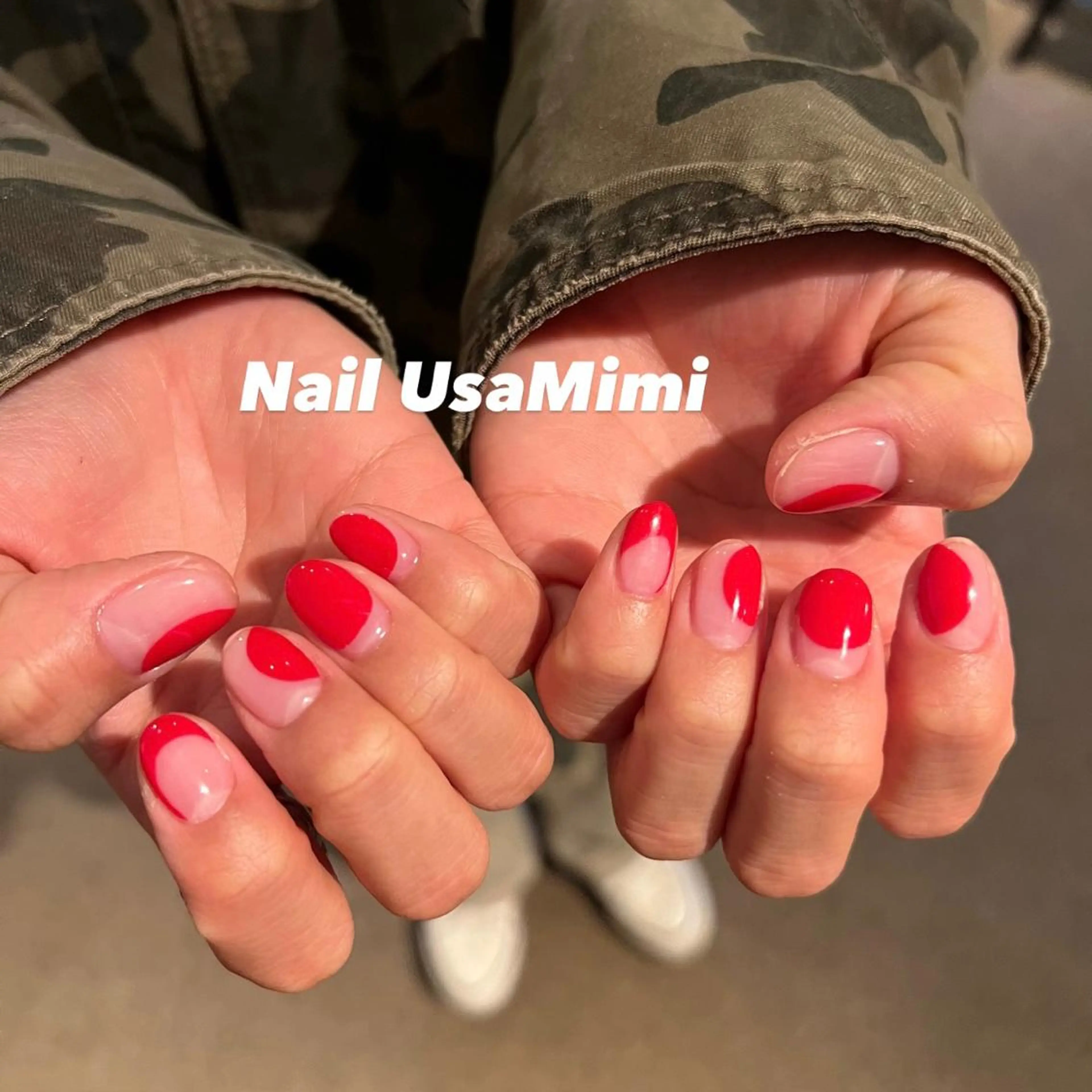 ネイル フットネイル ジェルネイル マグネットネイル 持ち込み ニュアンスネイル 本町ネイルNail UsaMimiのネイルデザイン