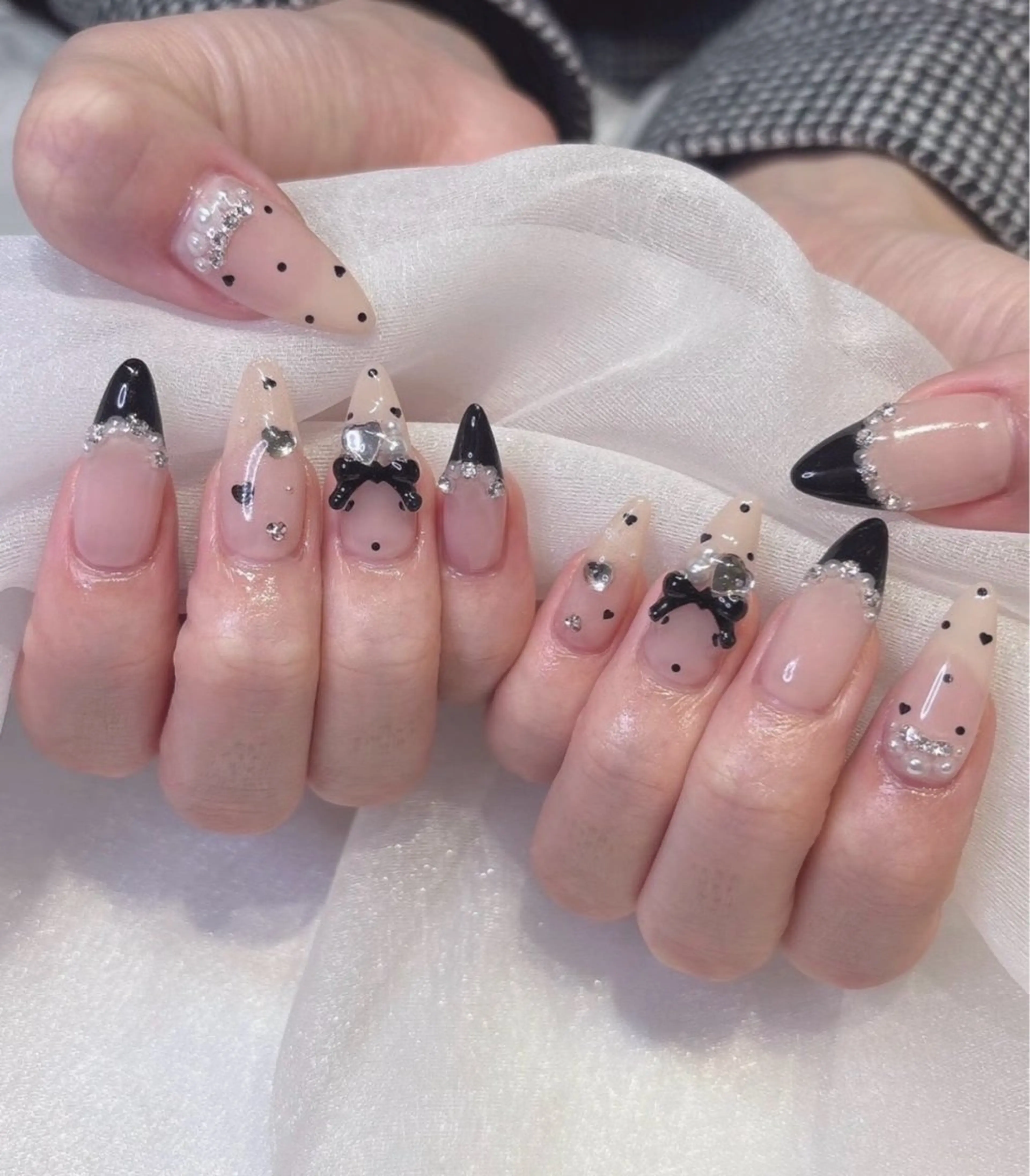 ネイル アートネイル べっ甲ネイル チークネイル 桜ネイル 成人式 ハンドネイル ハンドケア For you. Nail Salonのネイルデザイン