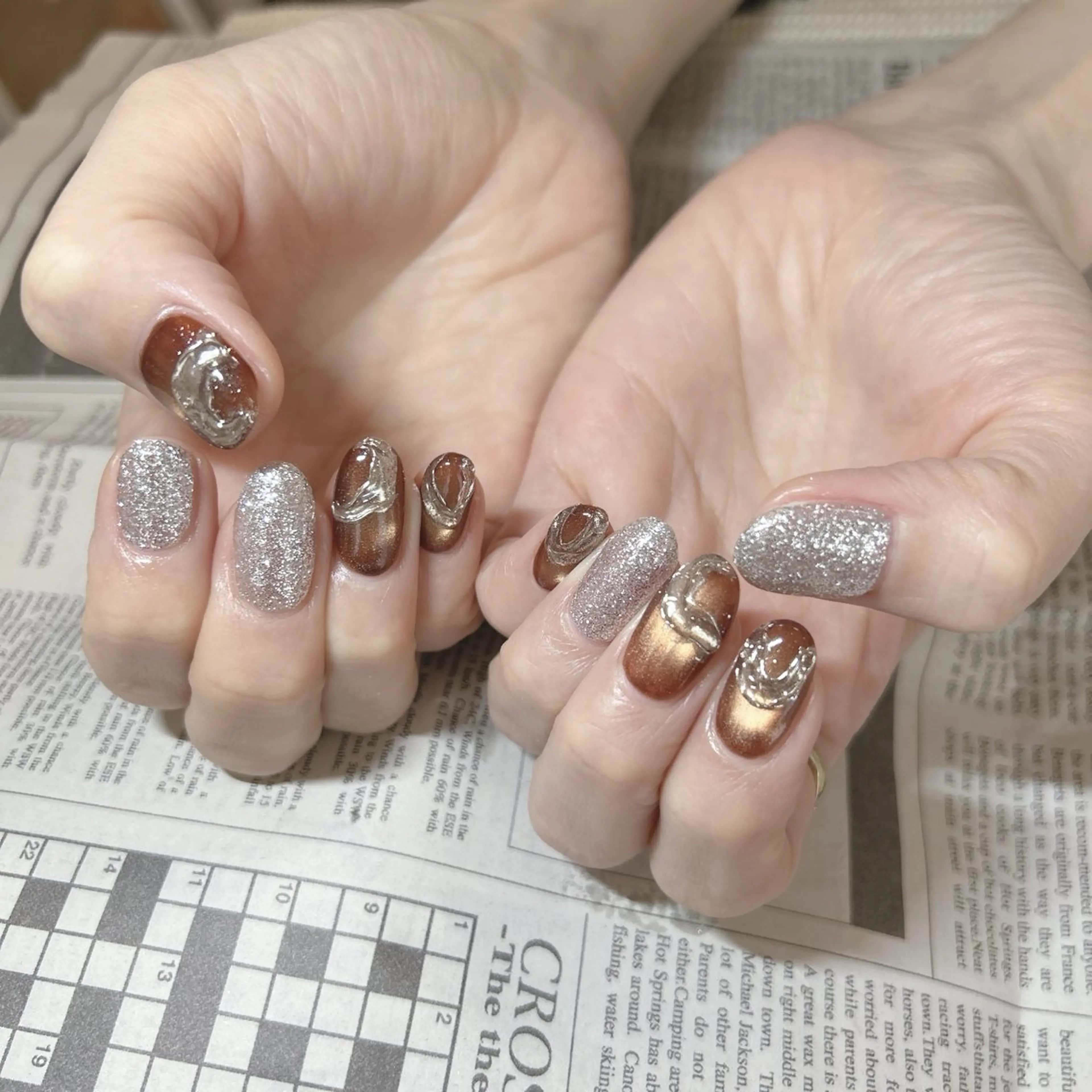 ネイル ハンドネイル ハンドケア 森山 舞のネイルデザイン