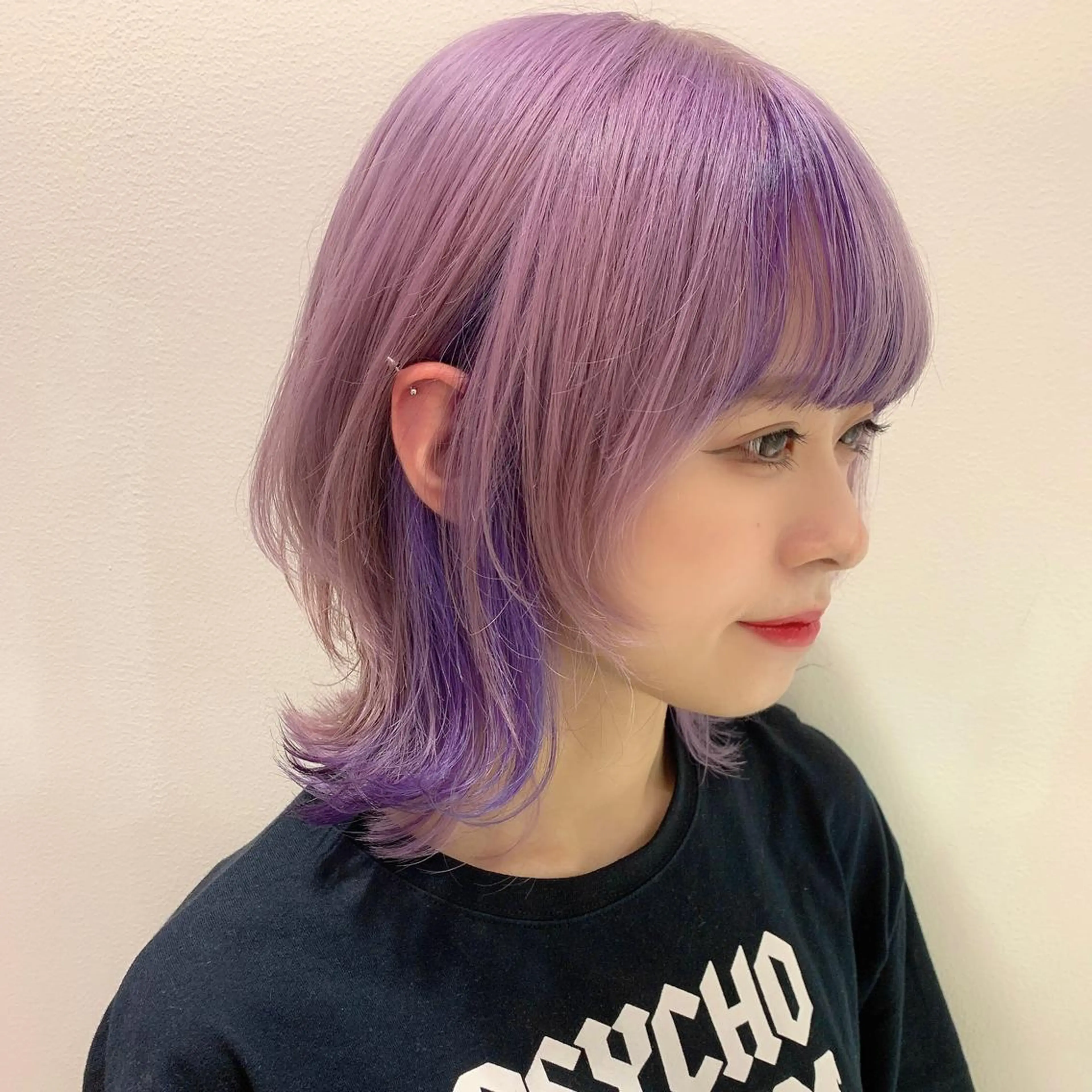 ショート カラー ハイトーン/ウルフ /小澤凌祐🦕のヘアスタイル