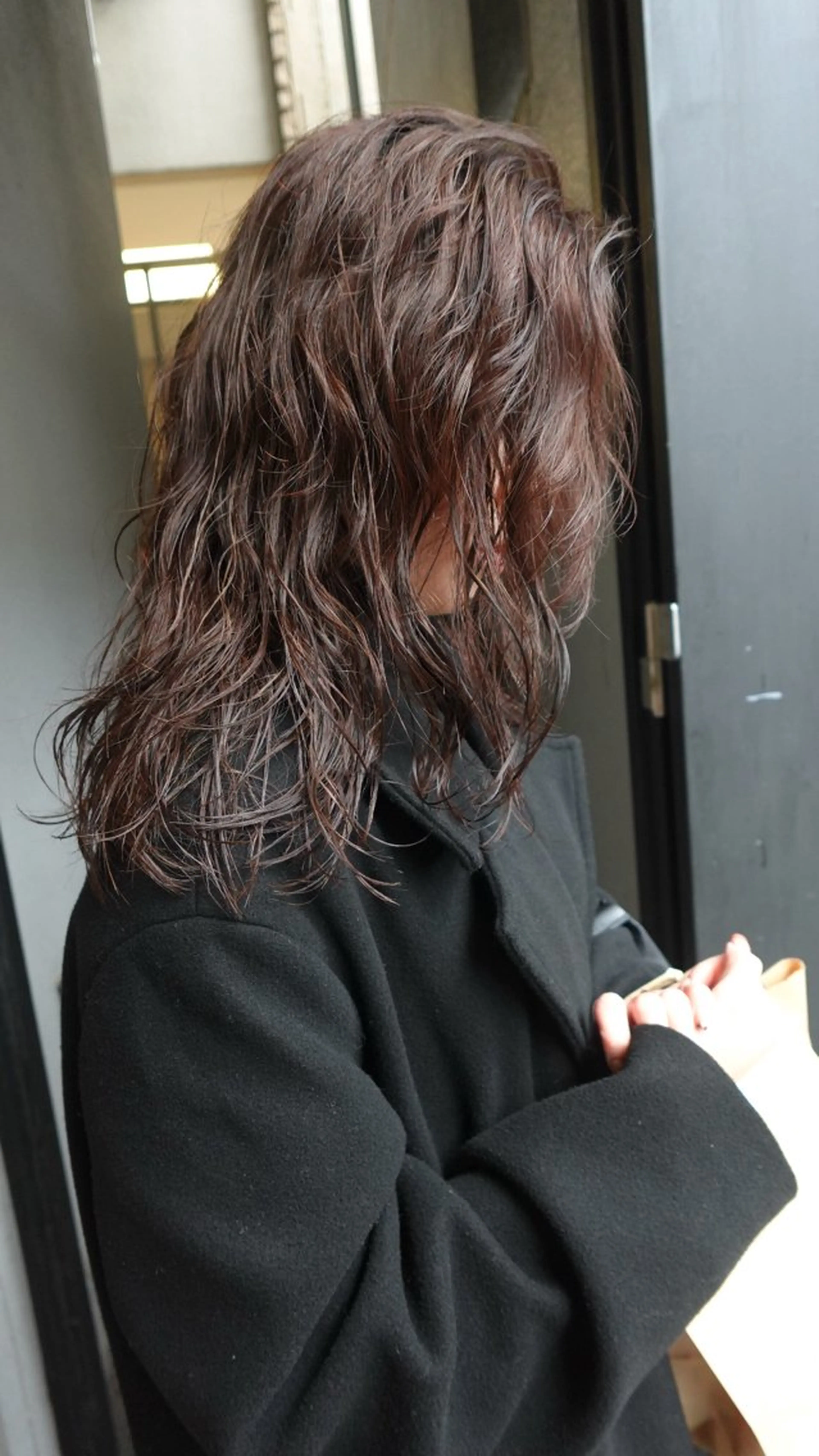 ロング カット ヘアカラー パーマ トリートメント 🍁ロングパーマドラ イパーマ🍁陸来のヘアスタイル