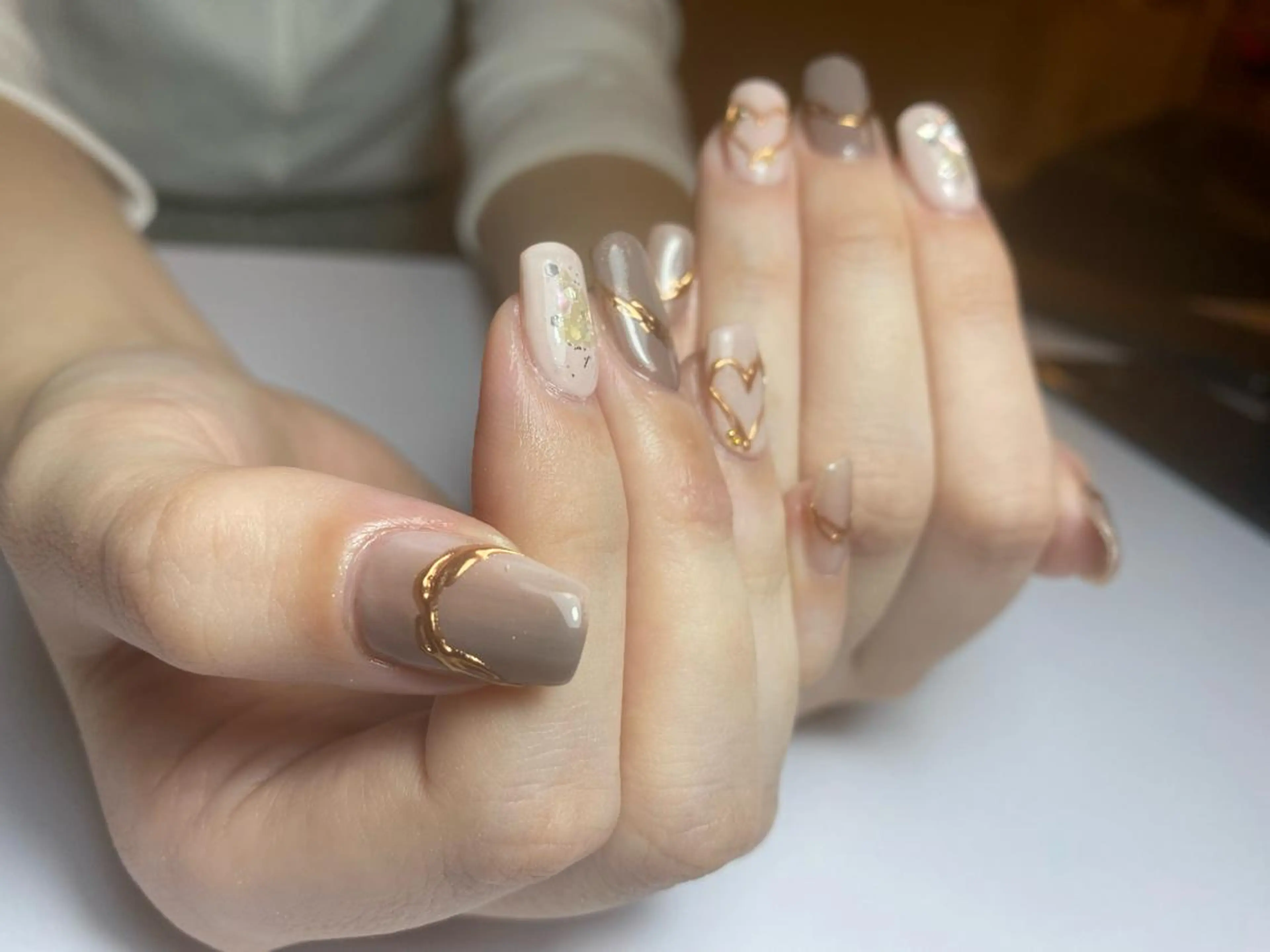 ミディアム shandy nailのネイルデザイン