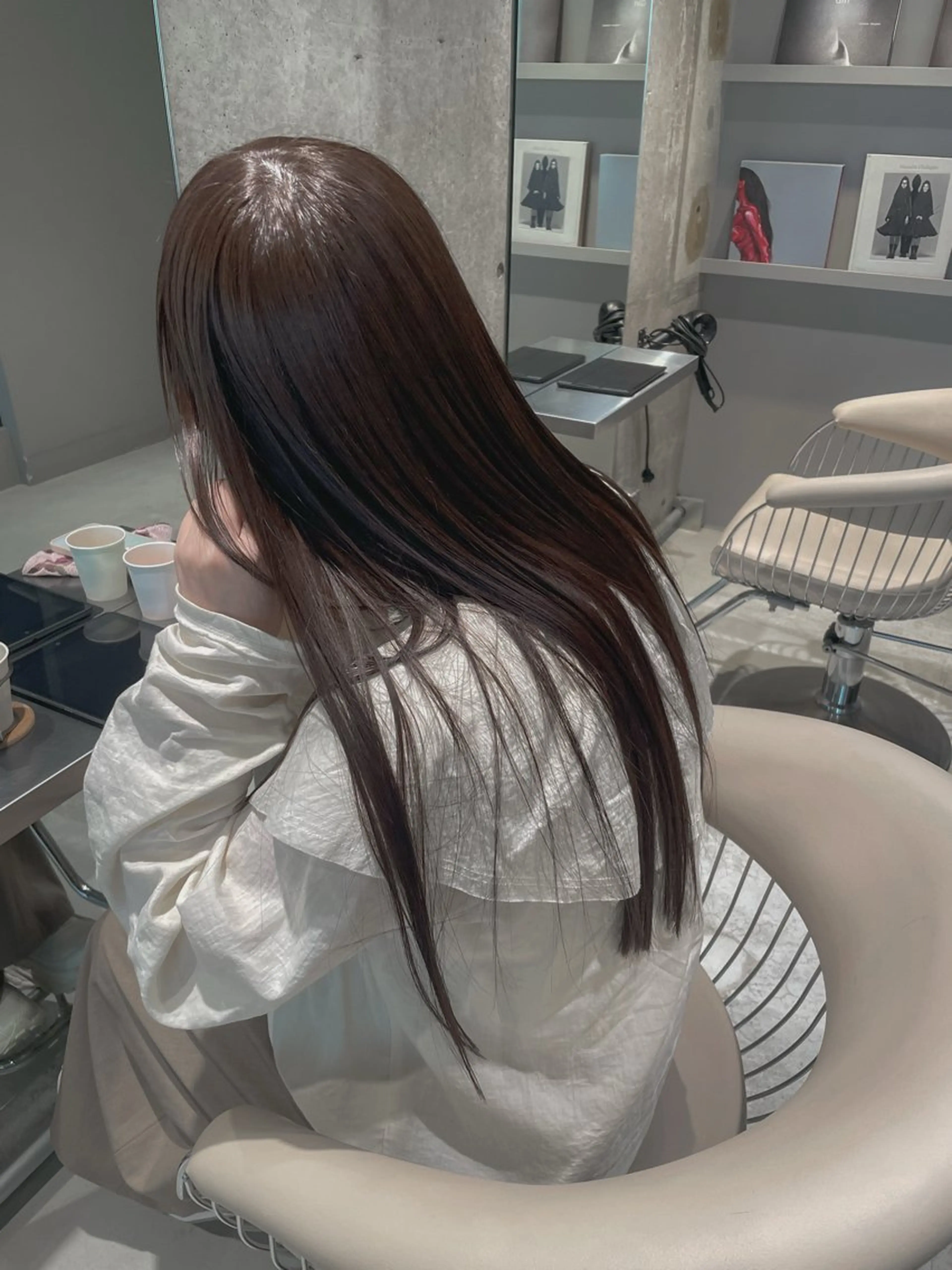 ロング カラー 髪質改善 トリートメント 艶髪🌿🫧 yukakoのヘアスタイル