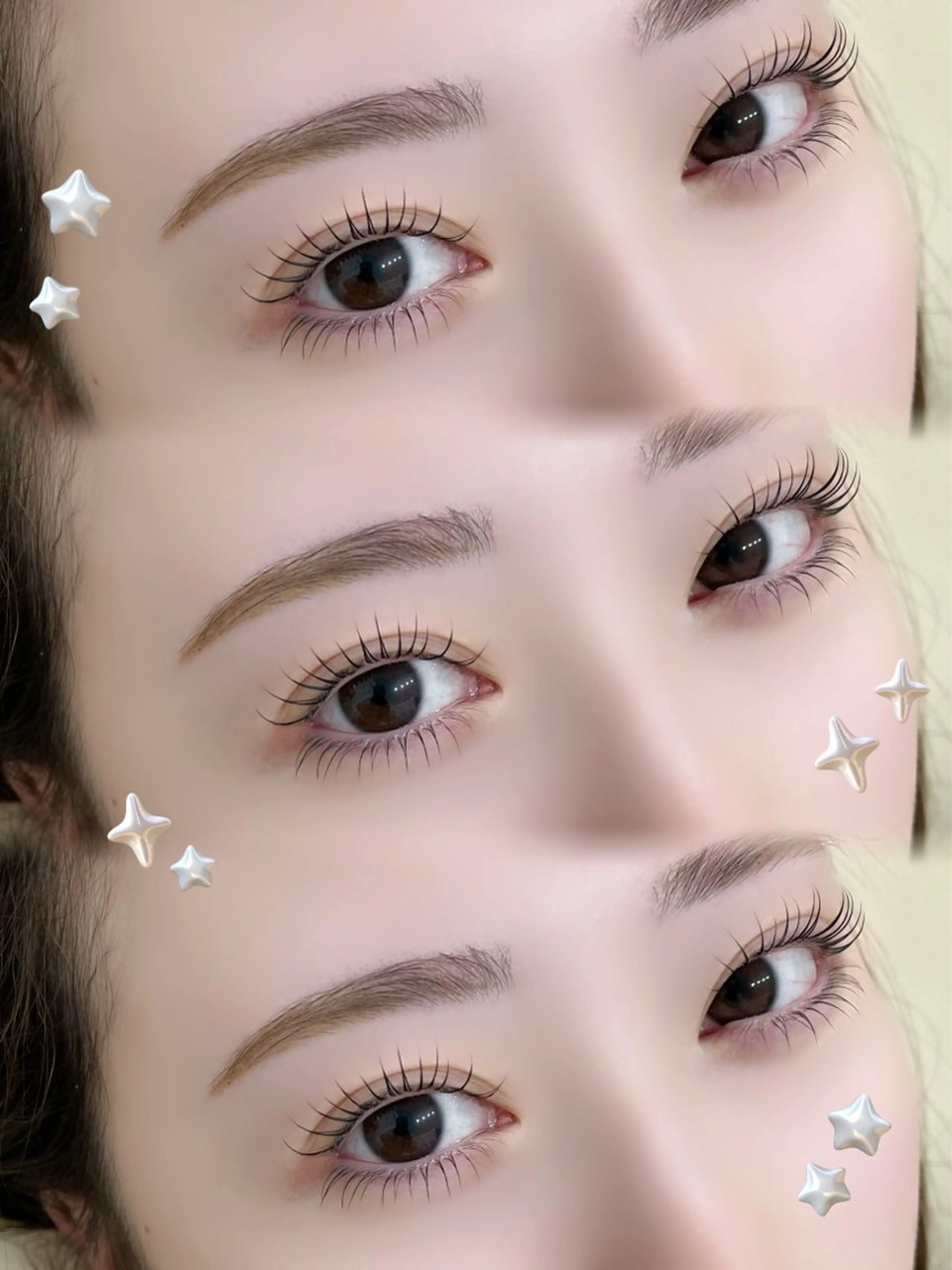 マツエク・マツパ THE BALM three🌼本名のマツエク・マツパデザイン