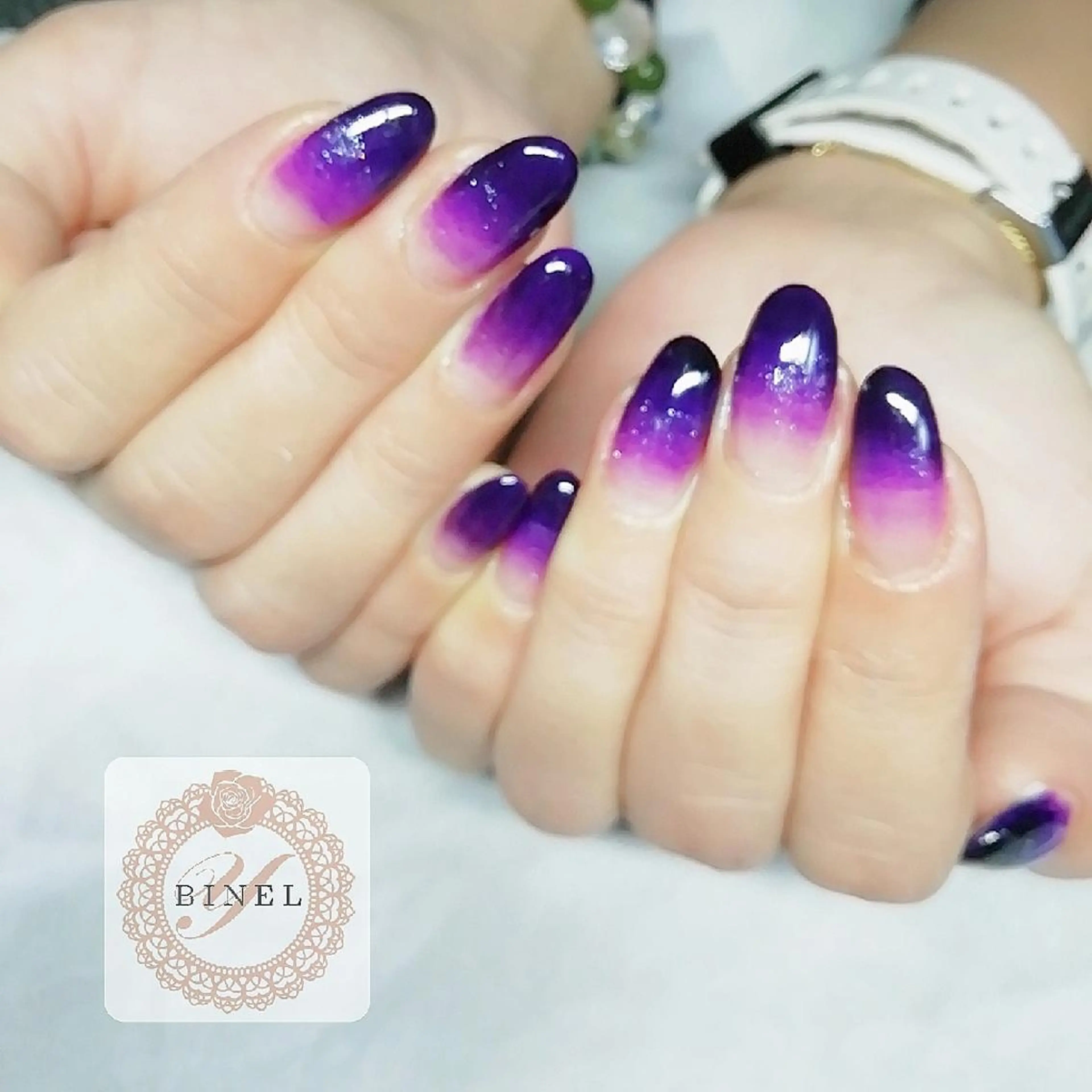 ネイル 持ち込み ハンドネイル Nail Salon Y.BINELのネイルデザイン