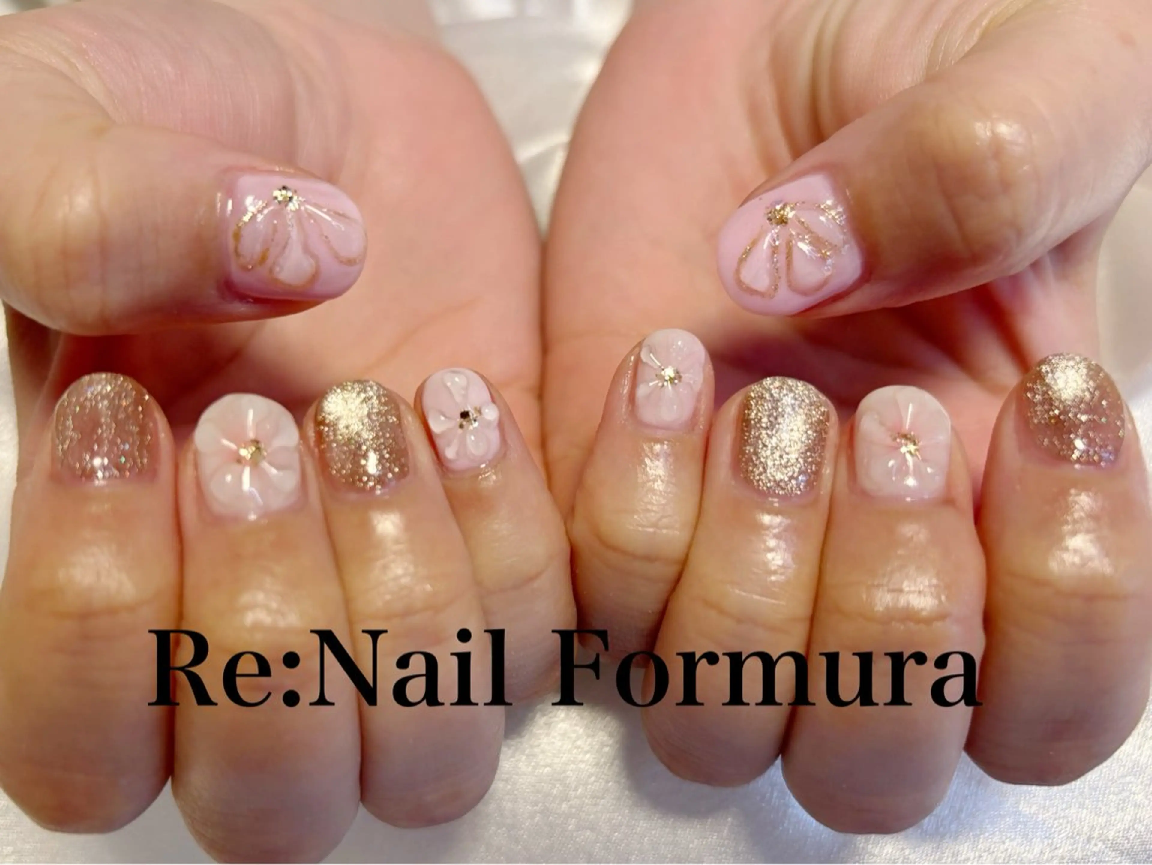 ミディアム ハンドネイル kido chieのネイルデザイン