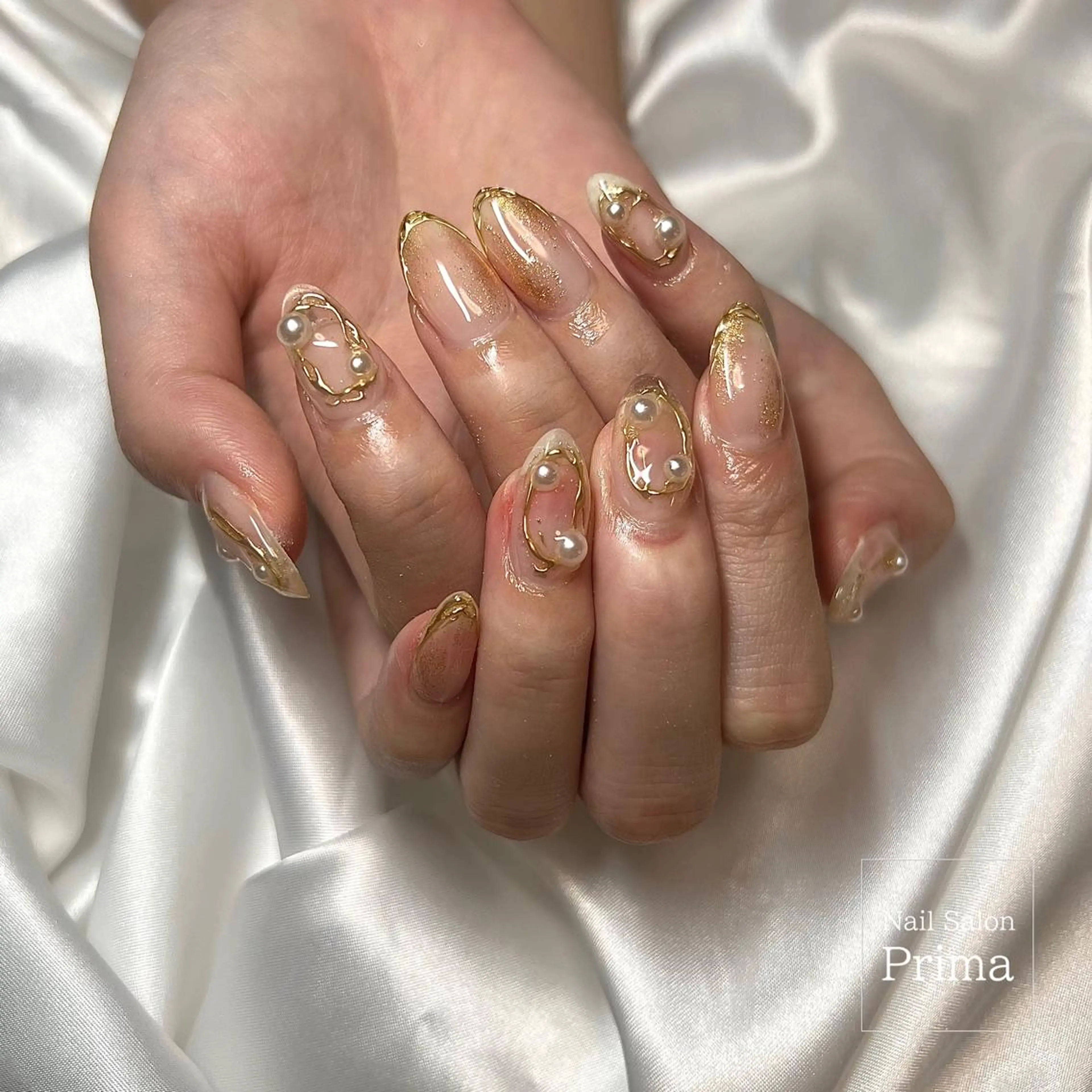 セミロング ネイル SalonPrima Nail & Eyeのネイルデザイン