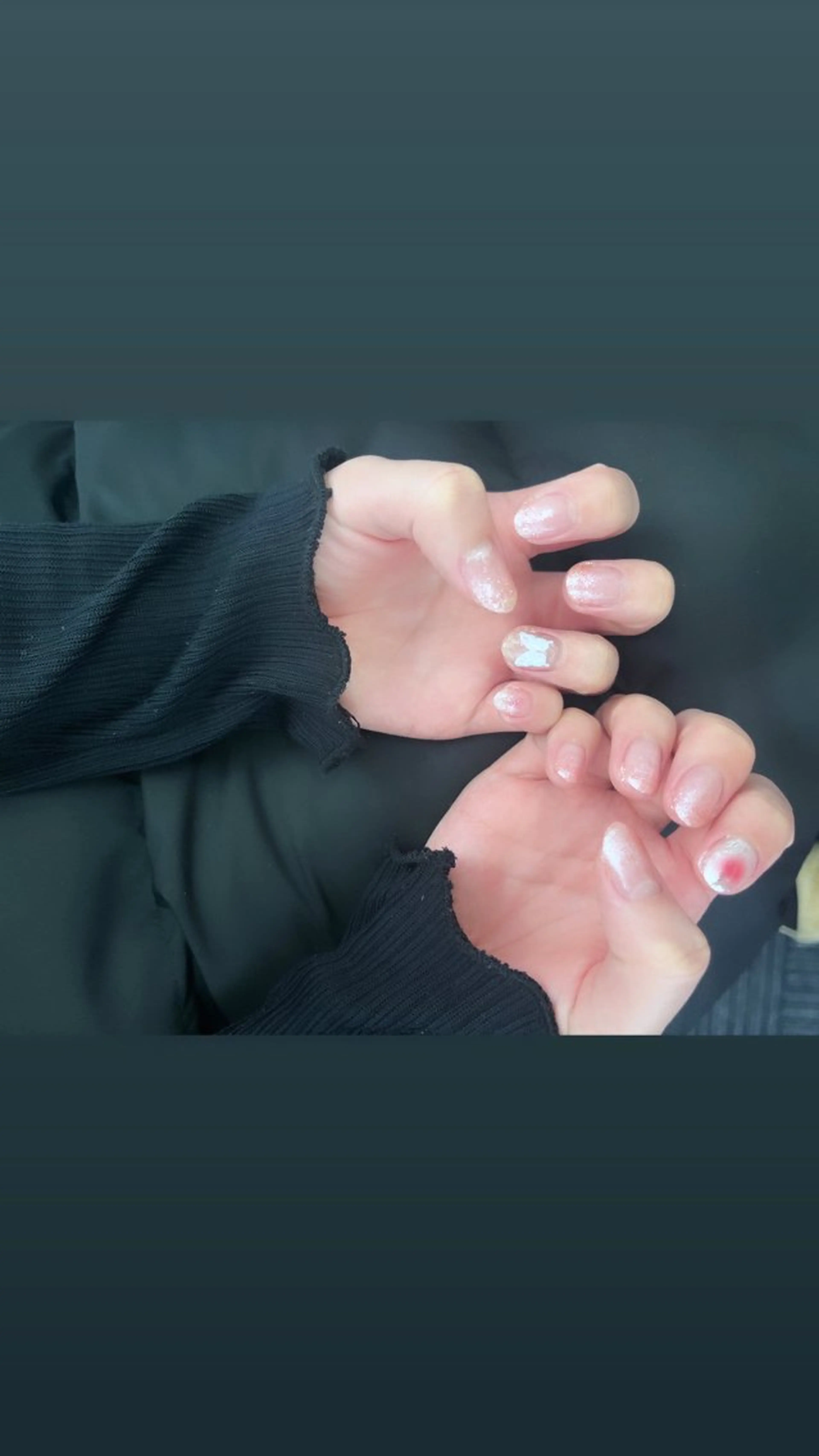 ネイル アートネイル グラデーション セプトアカデミー YUUのネイルデザイン