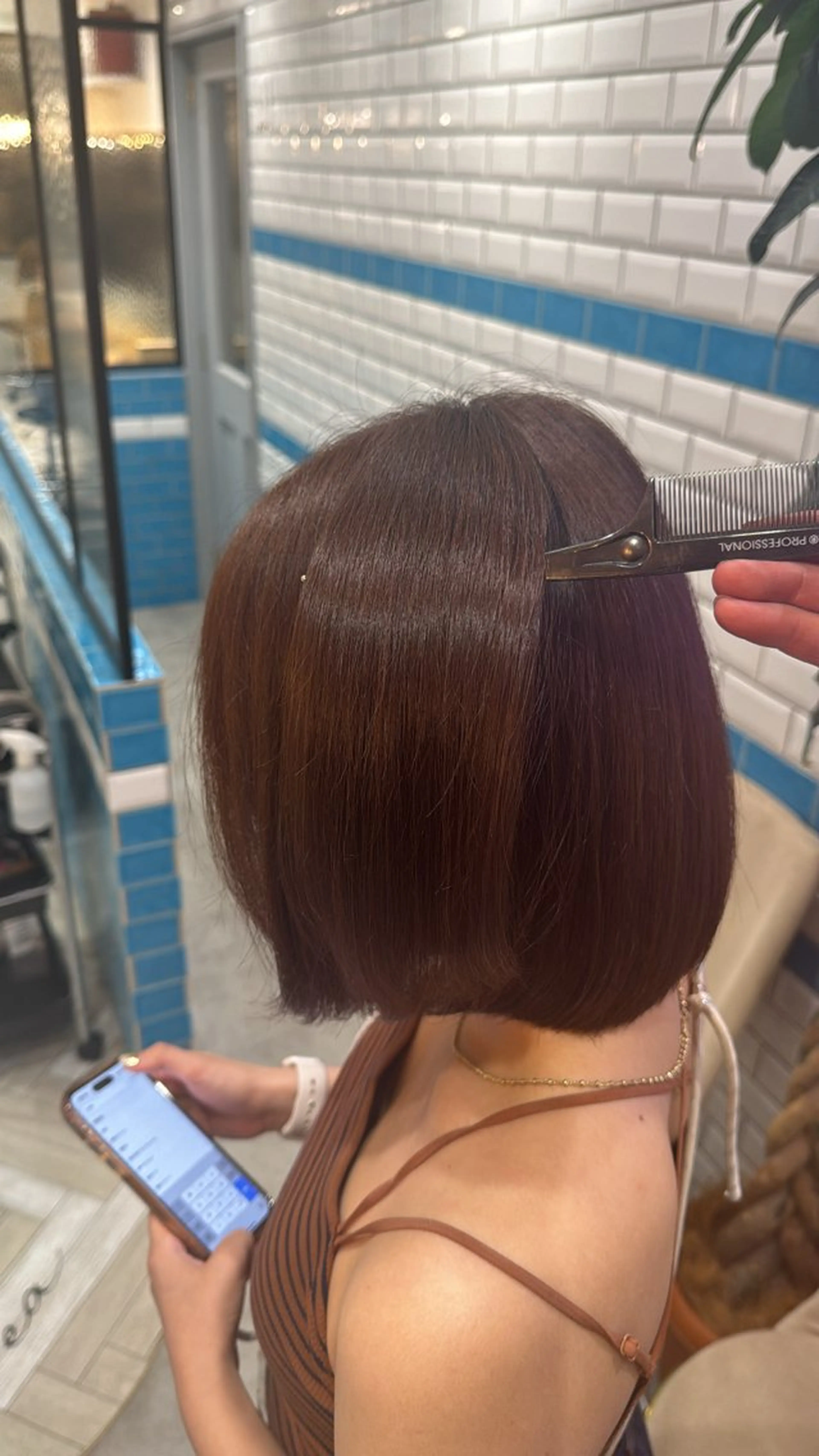 ショート カラー ケアカラー 絶対垢抜けレイヤー/ 透明感カラーリョウヤのヘアスタイル