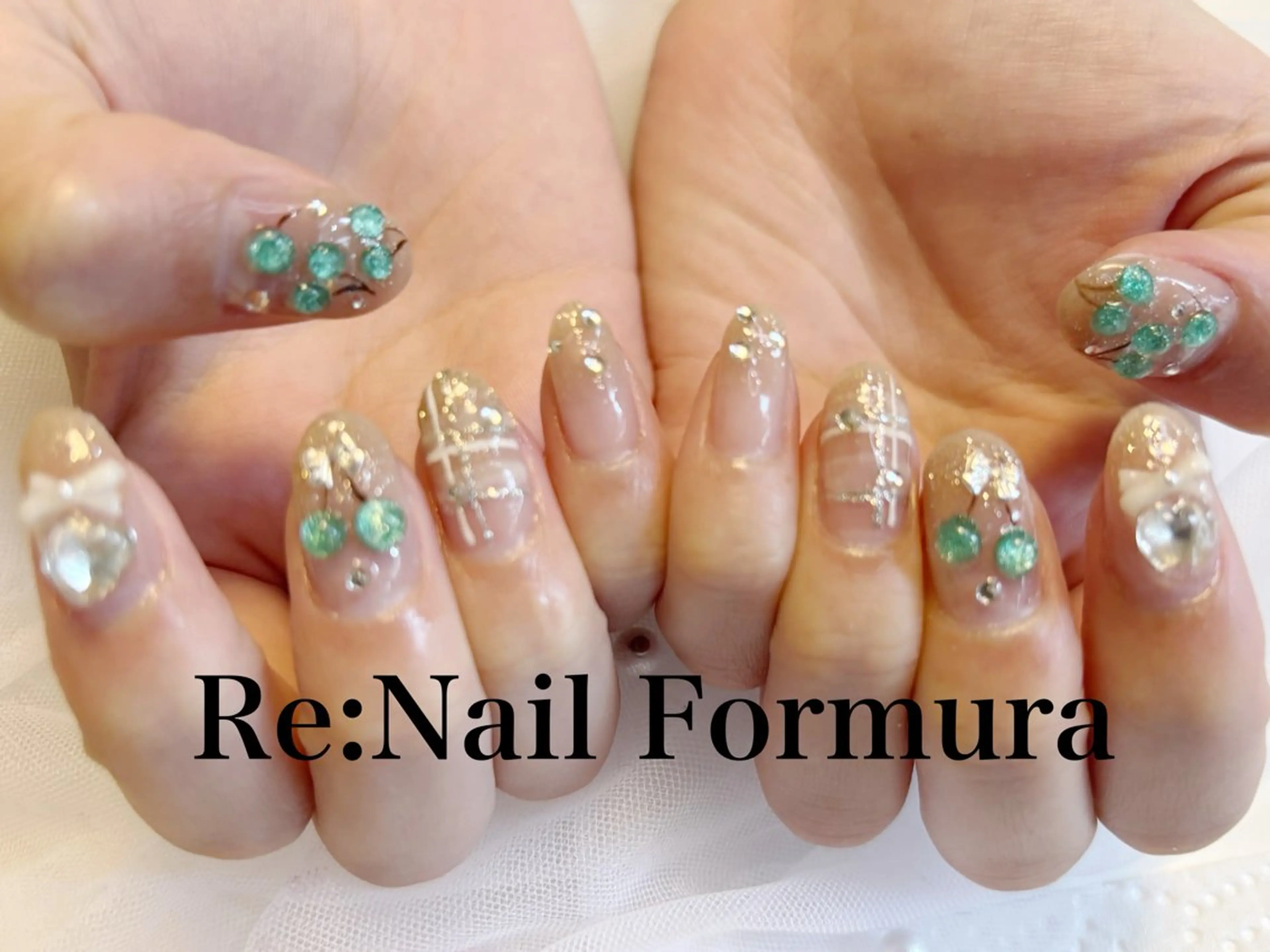 ミディアム ハンドネイル kido chieのネイルデザイン