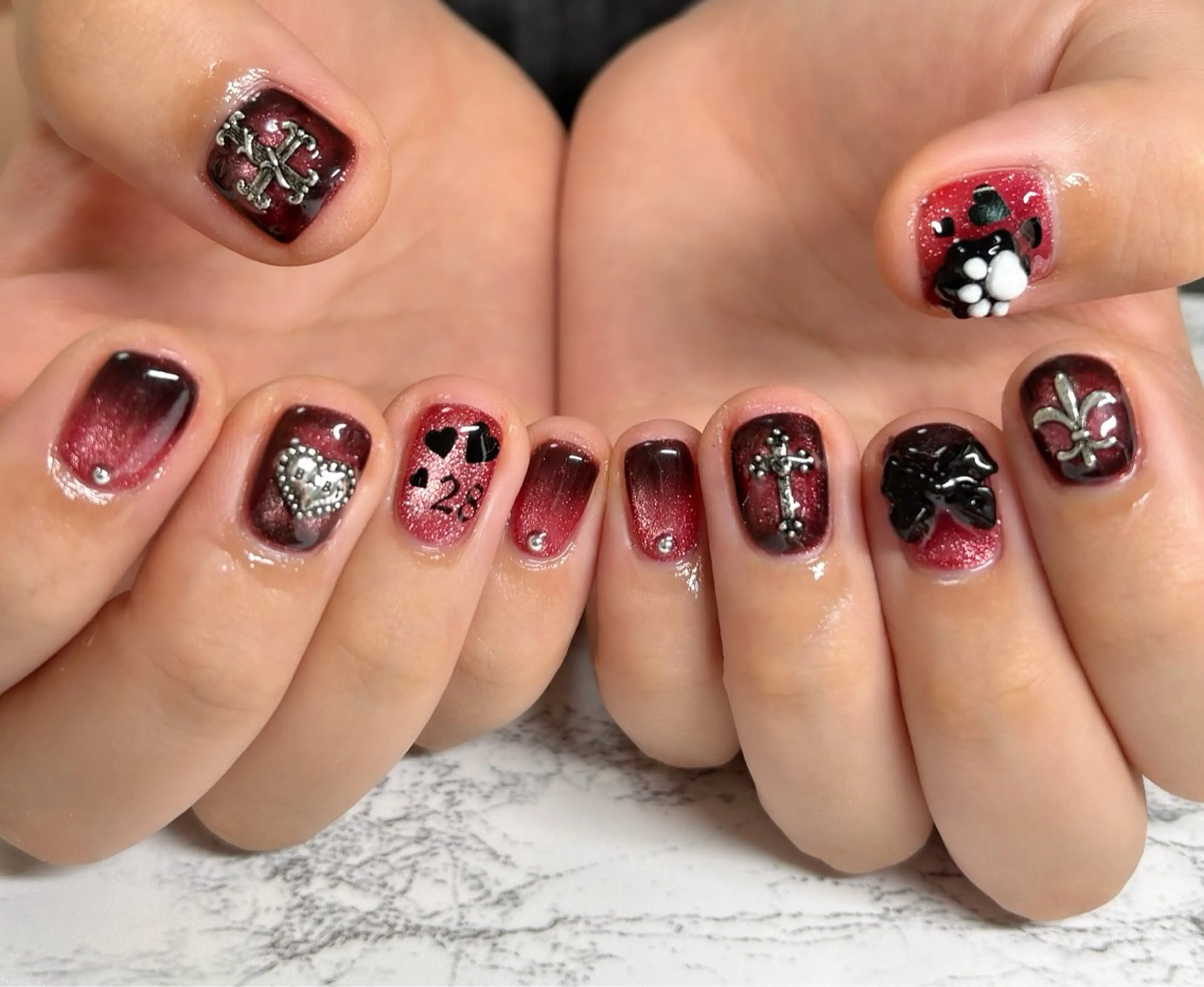 ネイル ハンドネイル 市川駅 ✿中津のネイルデザイン