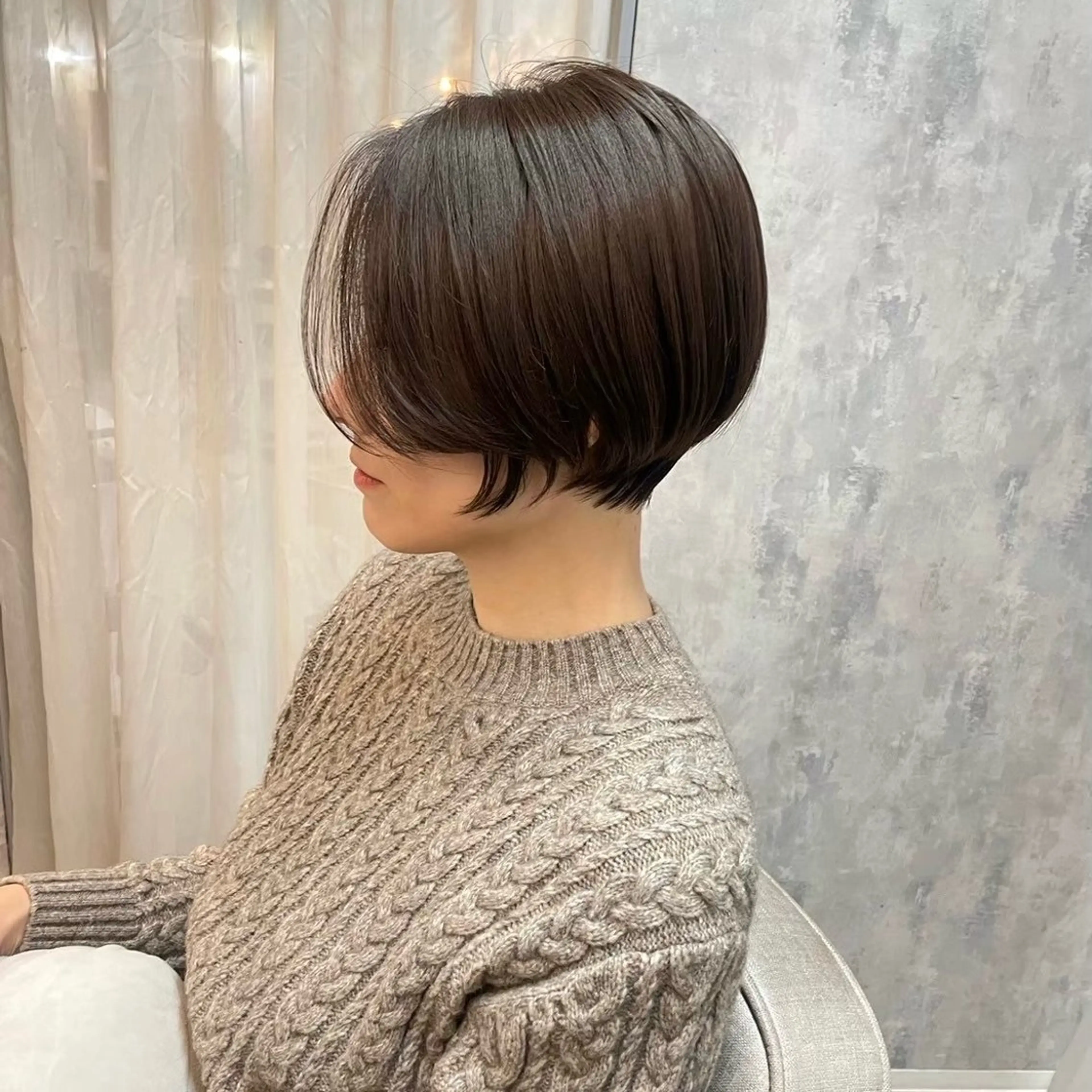 カラー こうら かすみのヘアスタイル