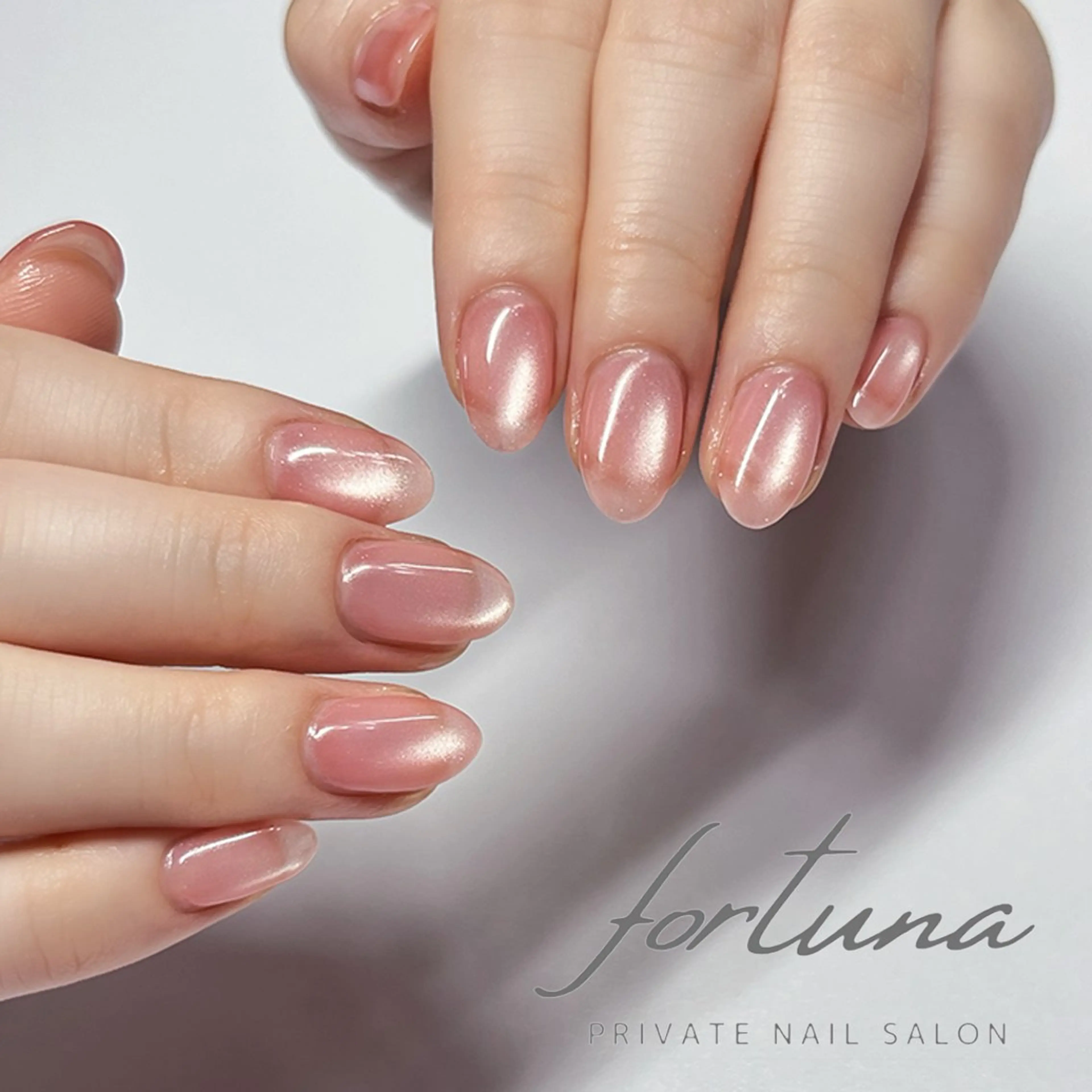 ネイル ジェルネイル マグネットネイル パラジェル ハンドネイル fortuna 武藤裕美のネイルデザイン