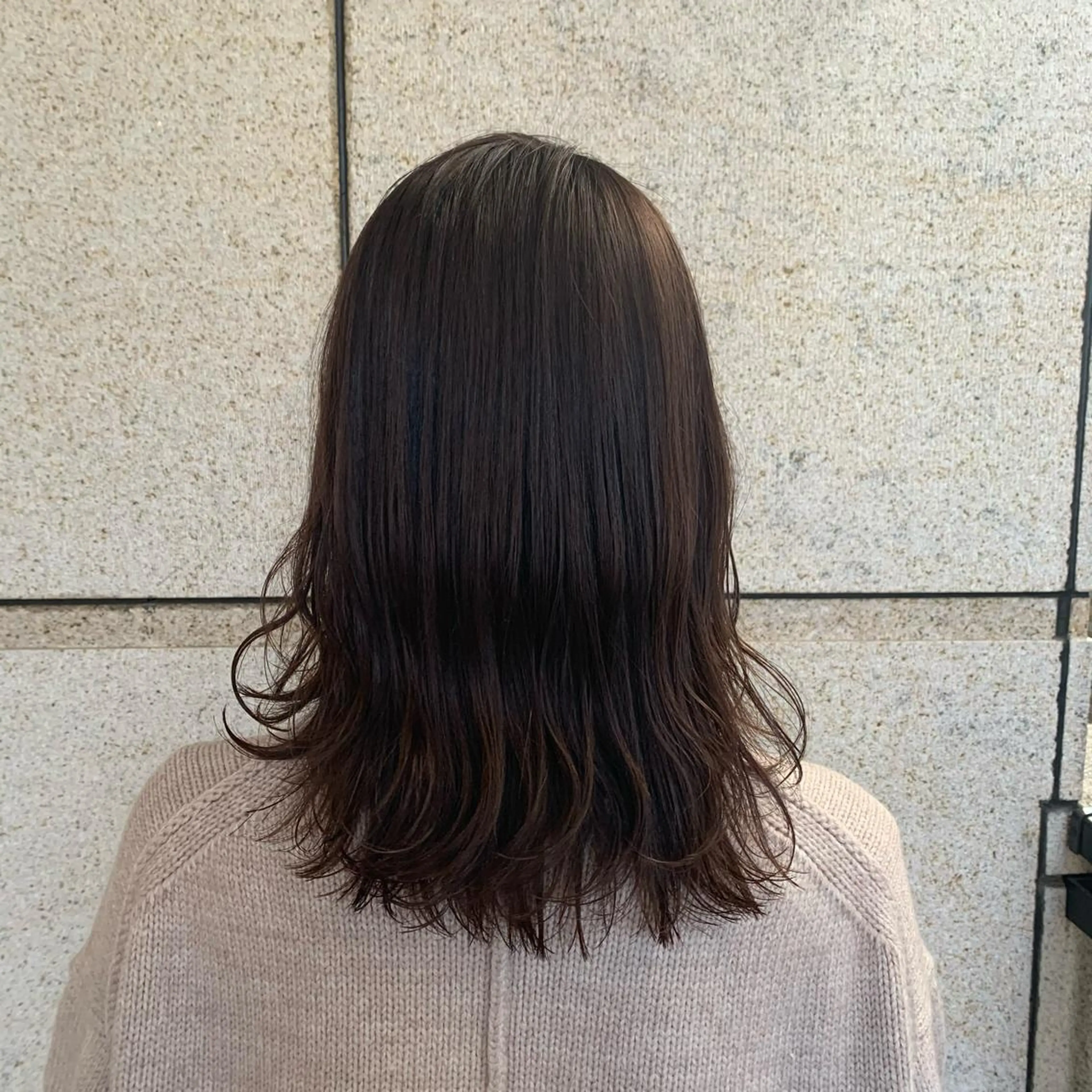 ミディアム カラー まろやかカラー🤎 みなとまほのヘアスタイル