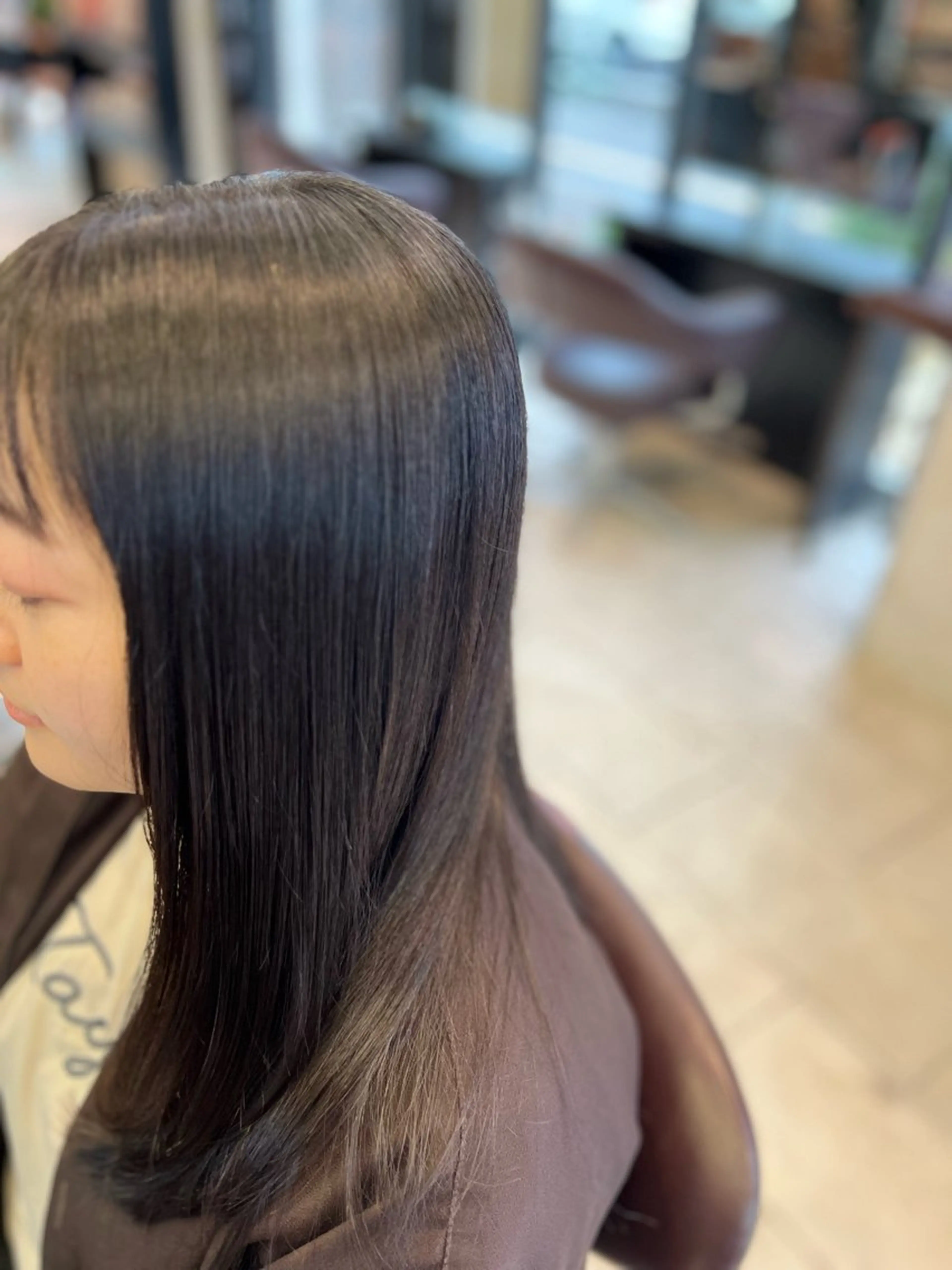 ロング カット 縮毛矯正 トリートメント EARTH大宮宮原店所属・トウブ マサヤスのヘアスタイル