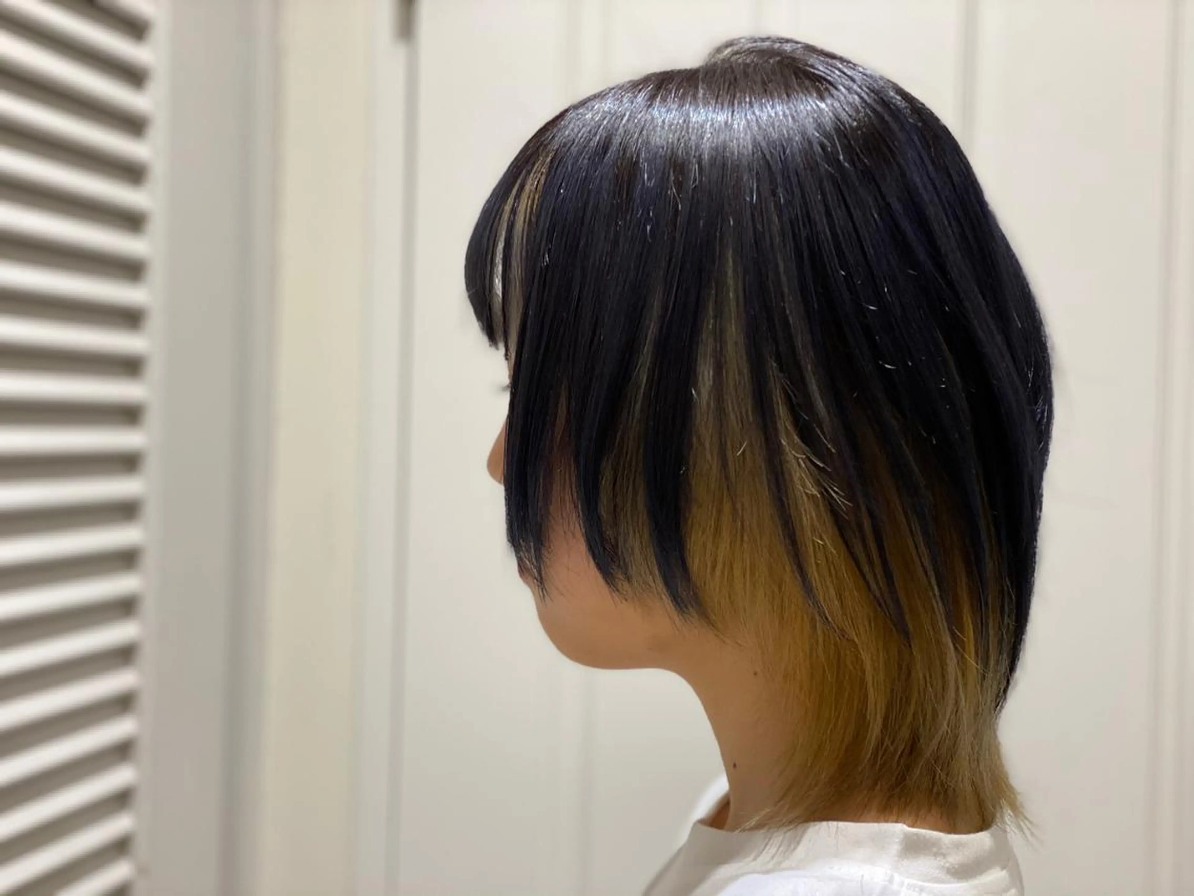 ミディアム ヘアカラー kawabe maikoのヘアスタイル