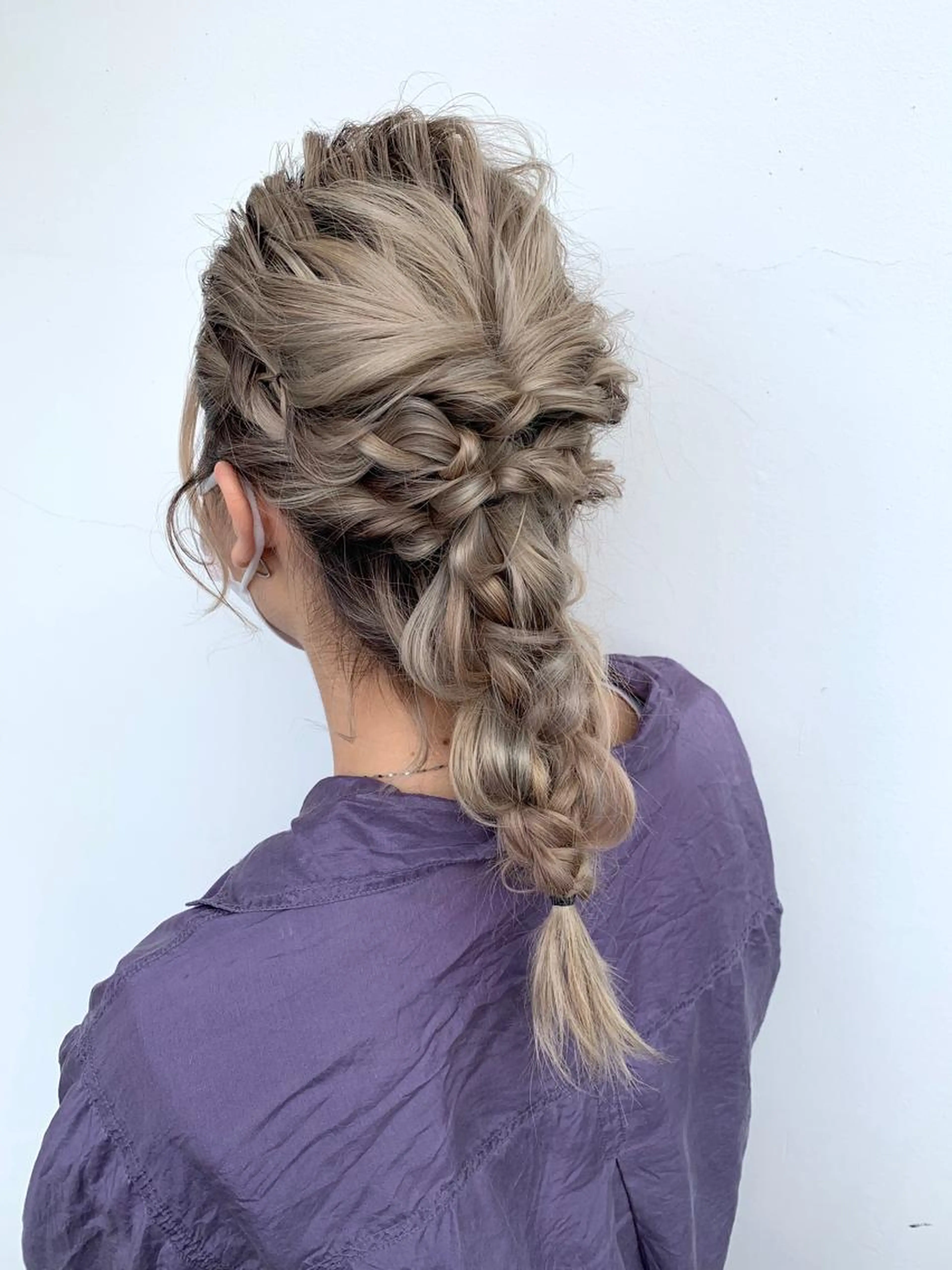 💐ヘアセット💐  イベントや結婚式場など、自分では出来ないような可愛いヘアアレンジお任せ下さい🌼の写真