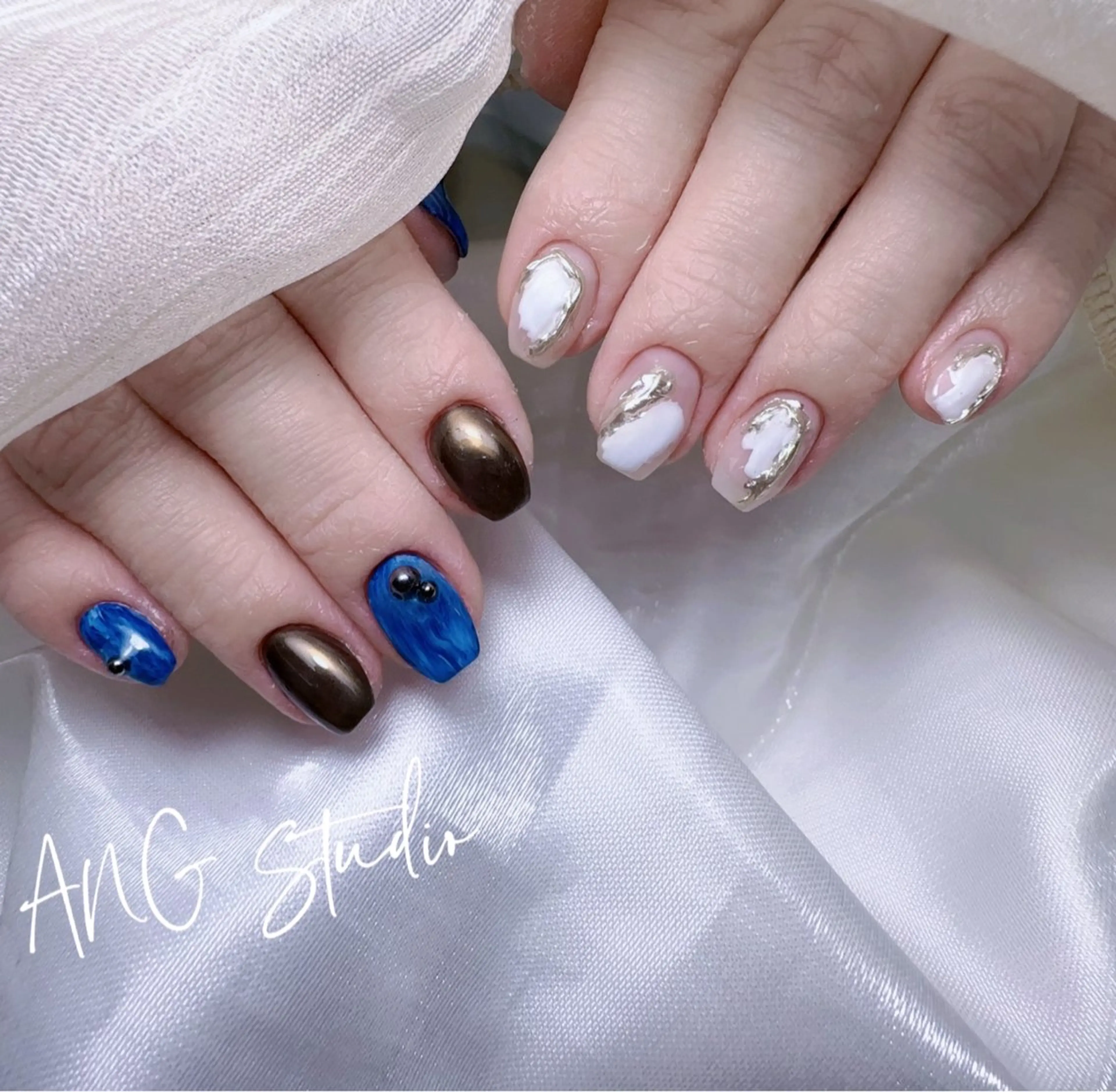 ネイル ハンドネイル ハンドケア ANG Studioのネイルデザイン